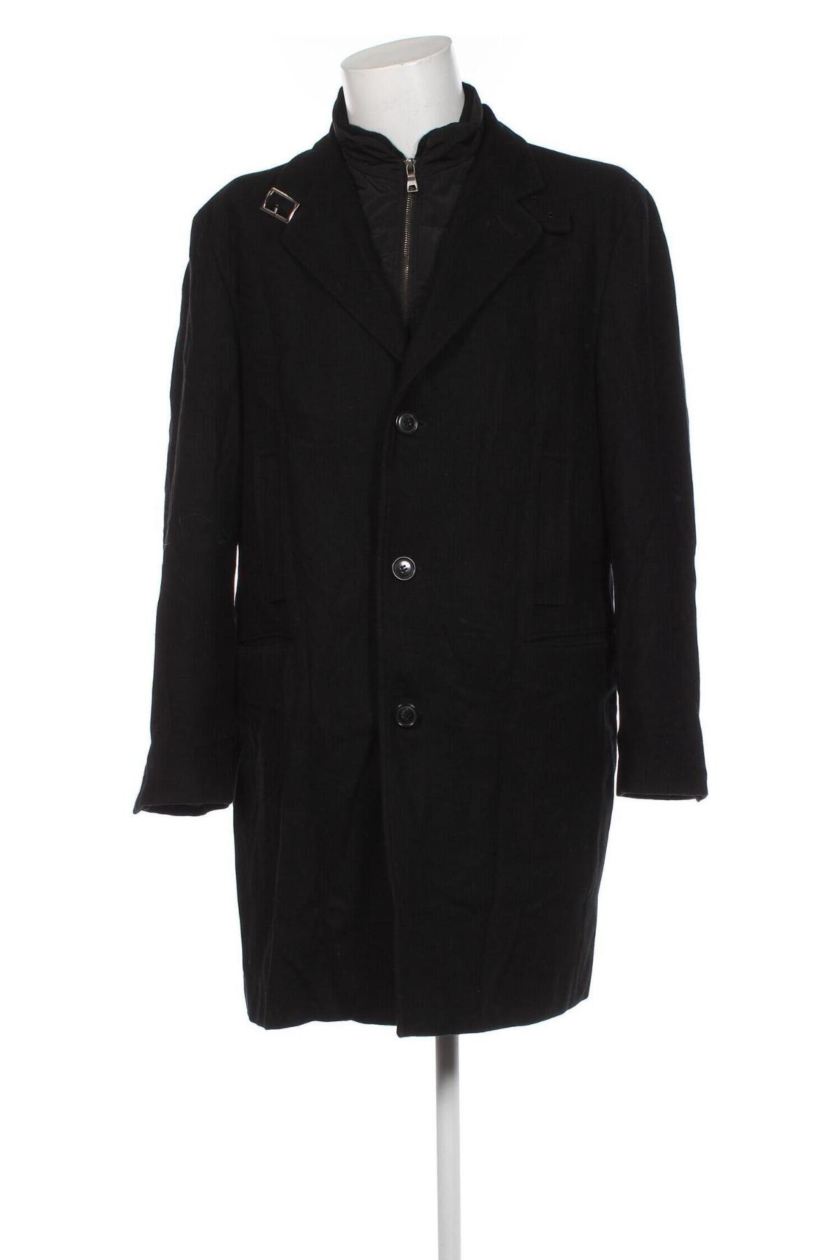 Мъжко палто York, Размер XL, Цвят Черен, Цена 21,12 лв.