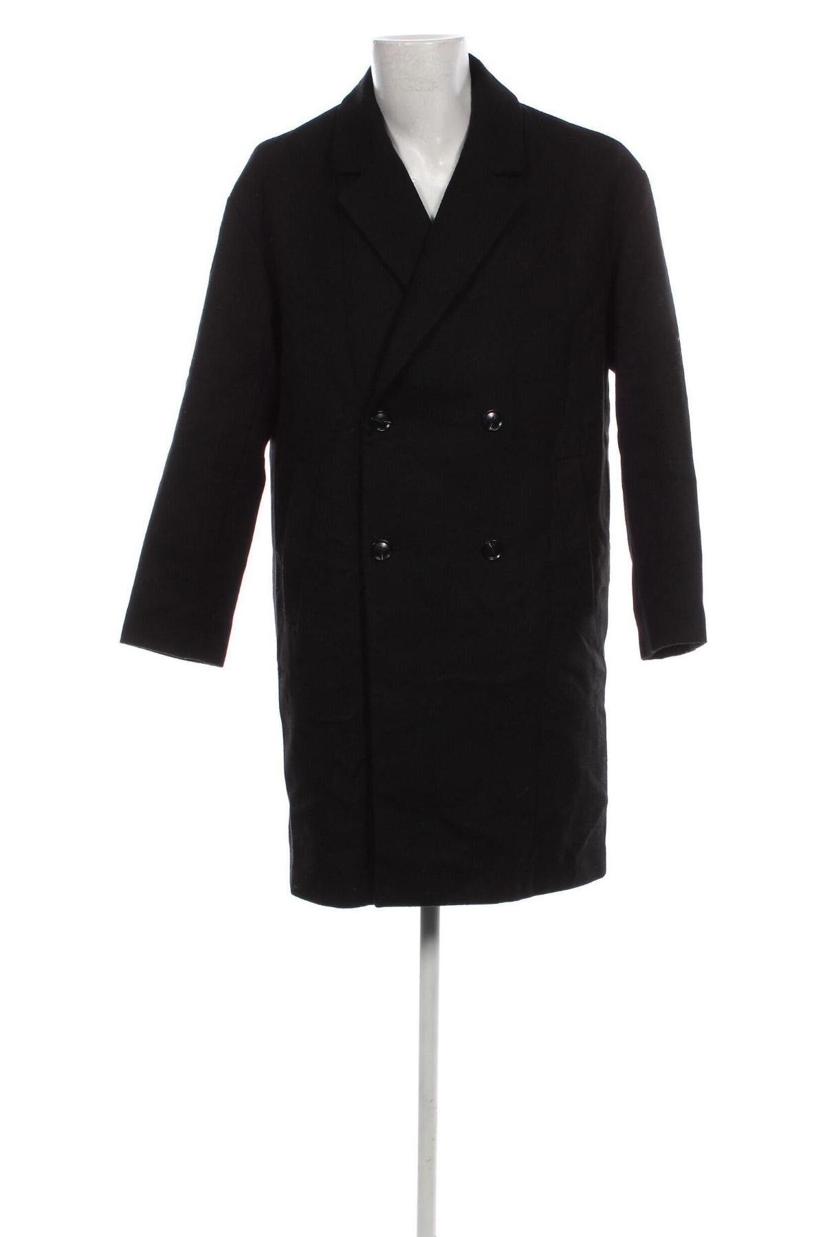 Ανδρικά παλτό Zara, Μέγεθος L, Χρώμα Μαύρο, Τιμή 23,55 €