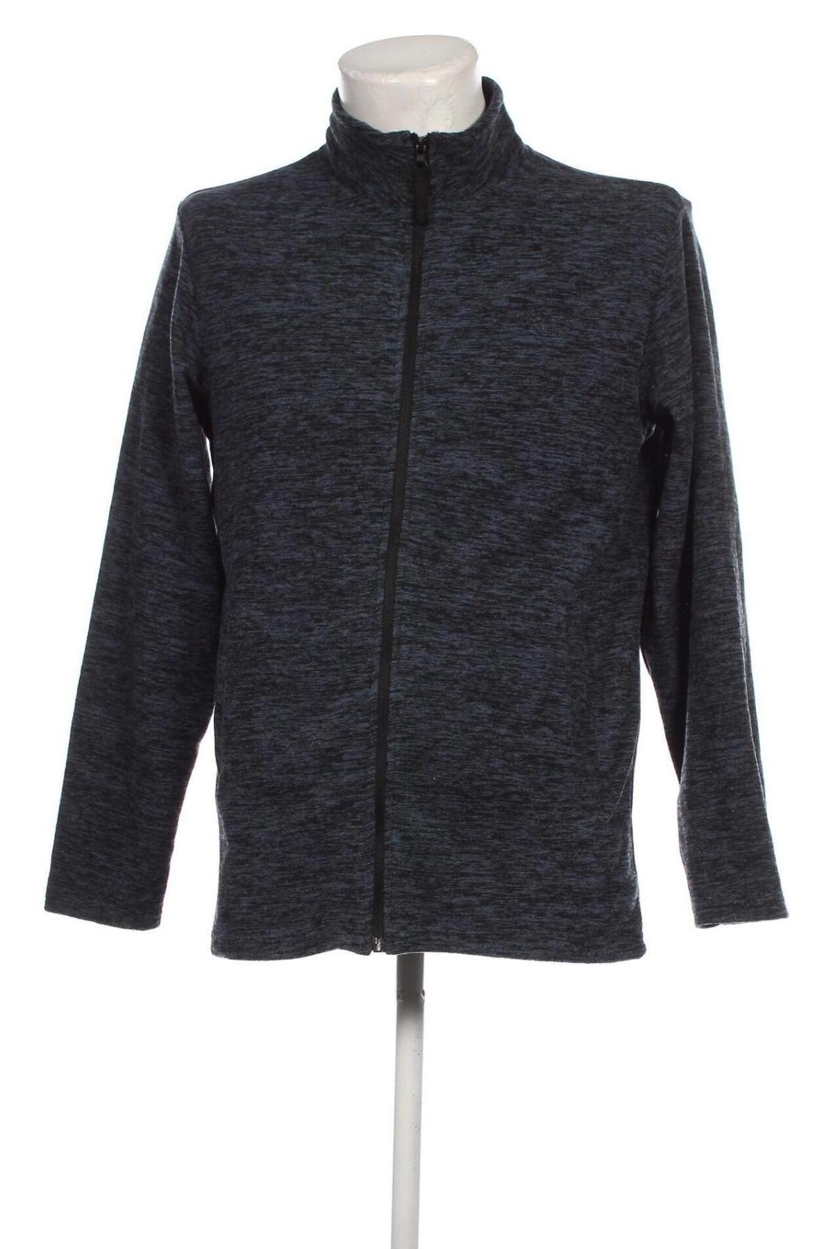 Ανδρική ζακέτα fleece X-Mail, Μέγεθος M, Χρώμα Μπλέ, Τιμή 9,65 €