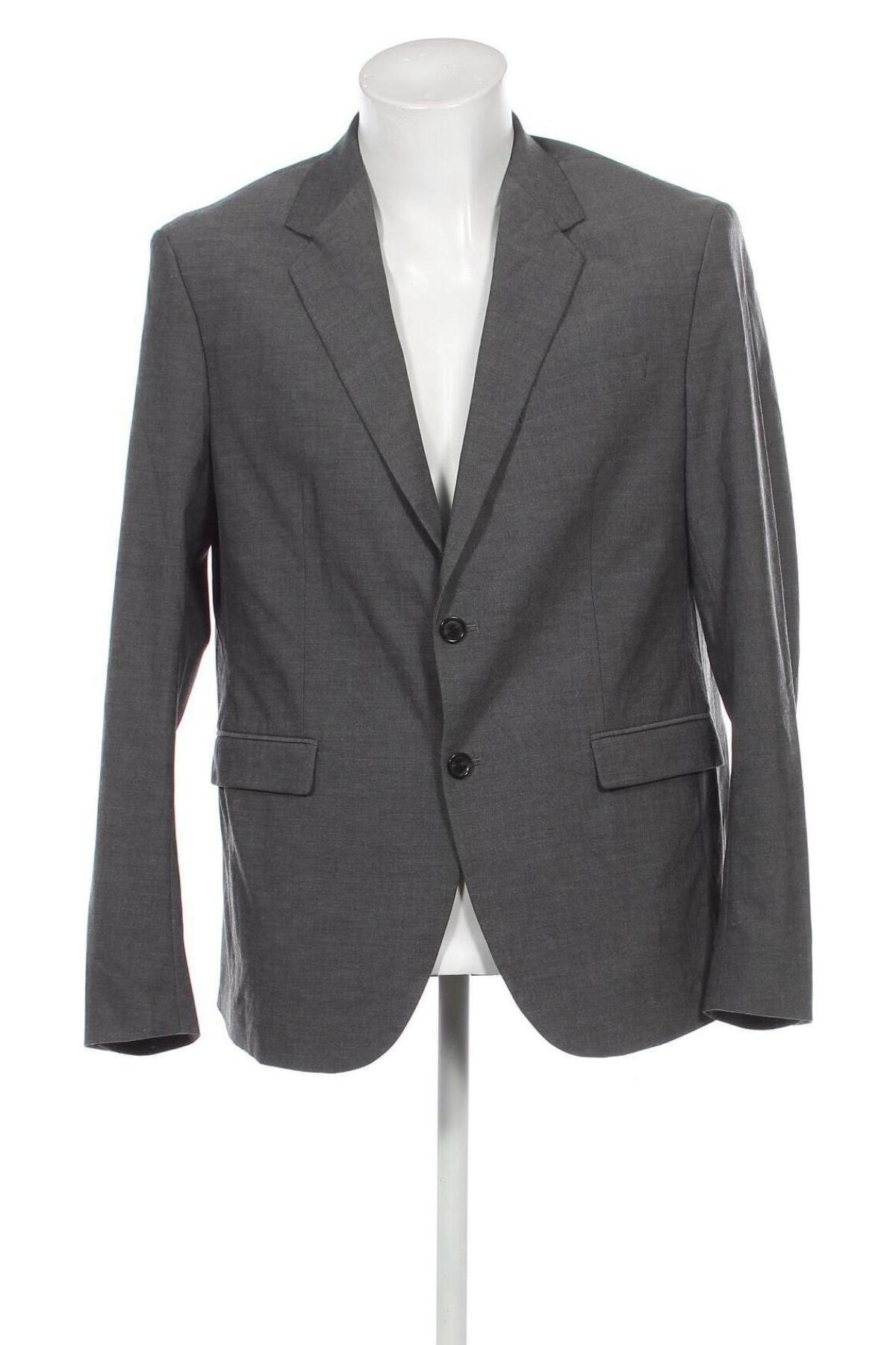 Ανδρικό σακάκι Zara, Μέγεθος XL, Χρώμα Γκρί, Τιμή 34,02 €