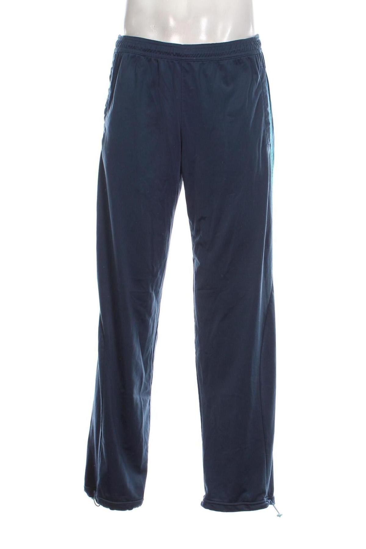 Pantaloni trening de bărbați Adidas, Mărime L, Culoare Albastru, Preț 101,15 Lei