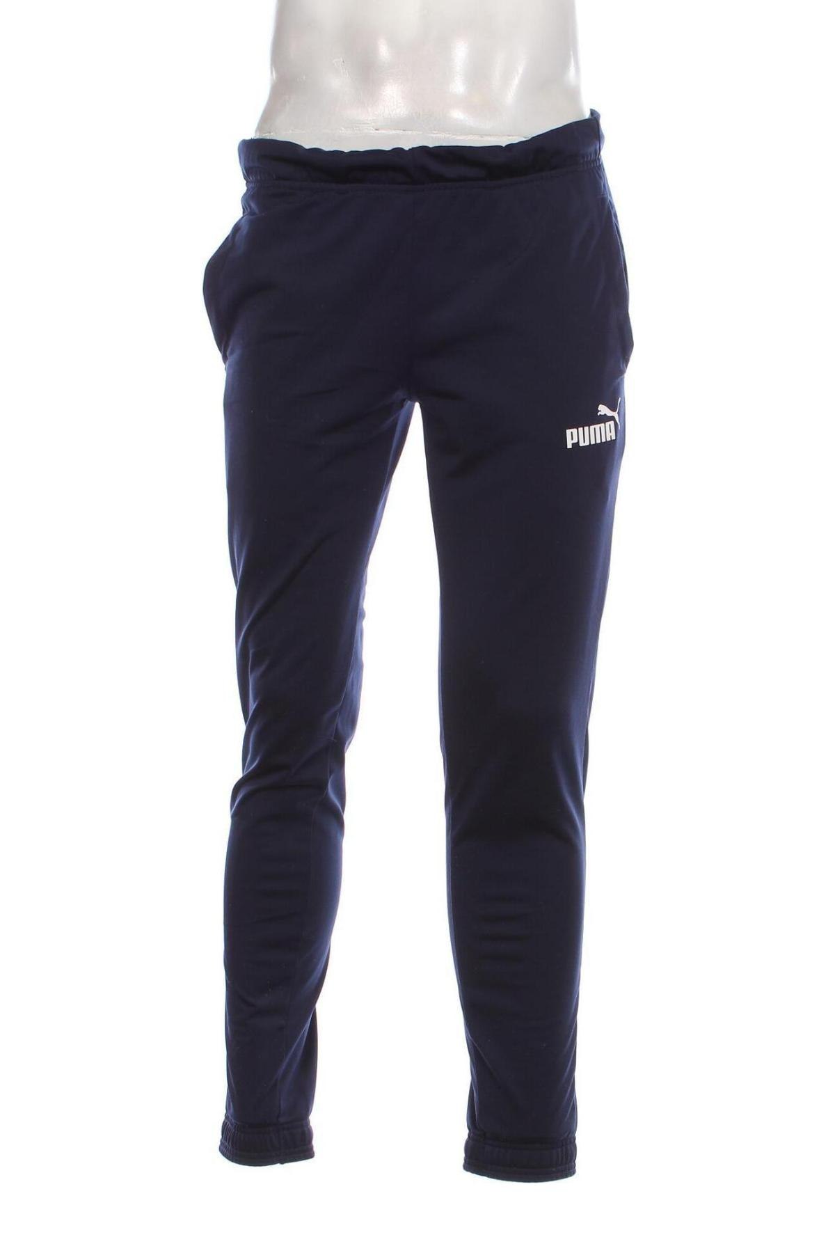 Ανδρικό αθλητικό παντελόνι PUMA, Μέγεθος S, Χρώμα Μπλέ, Τιμή 14,31 €
