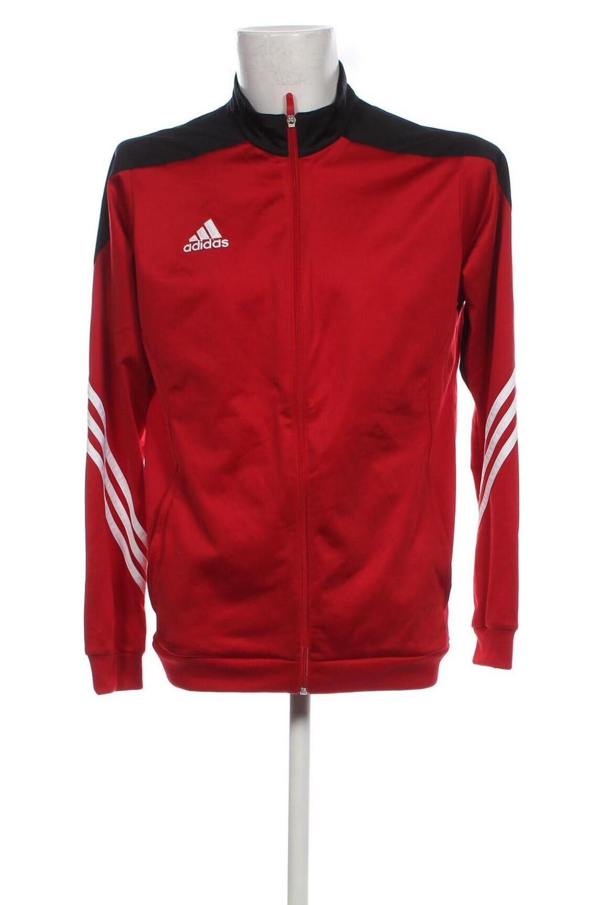 Męska bluza sportowa Adidas, Rozmiar L, Kolor Czerwony, Cena 115,15 zł