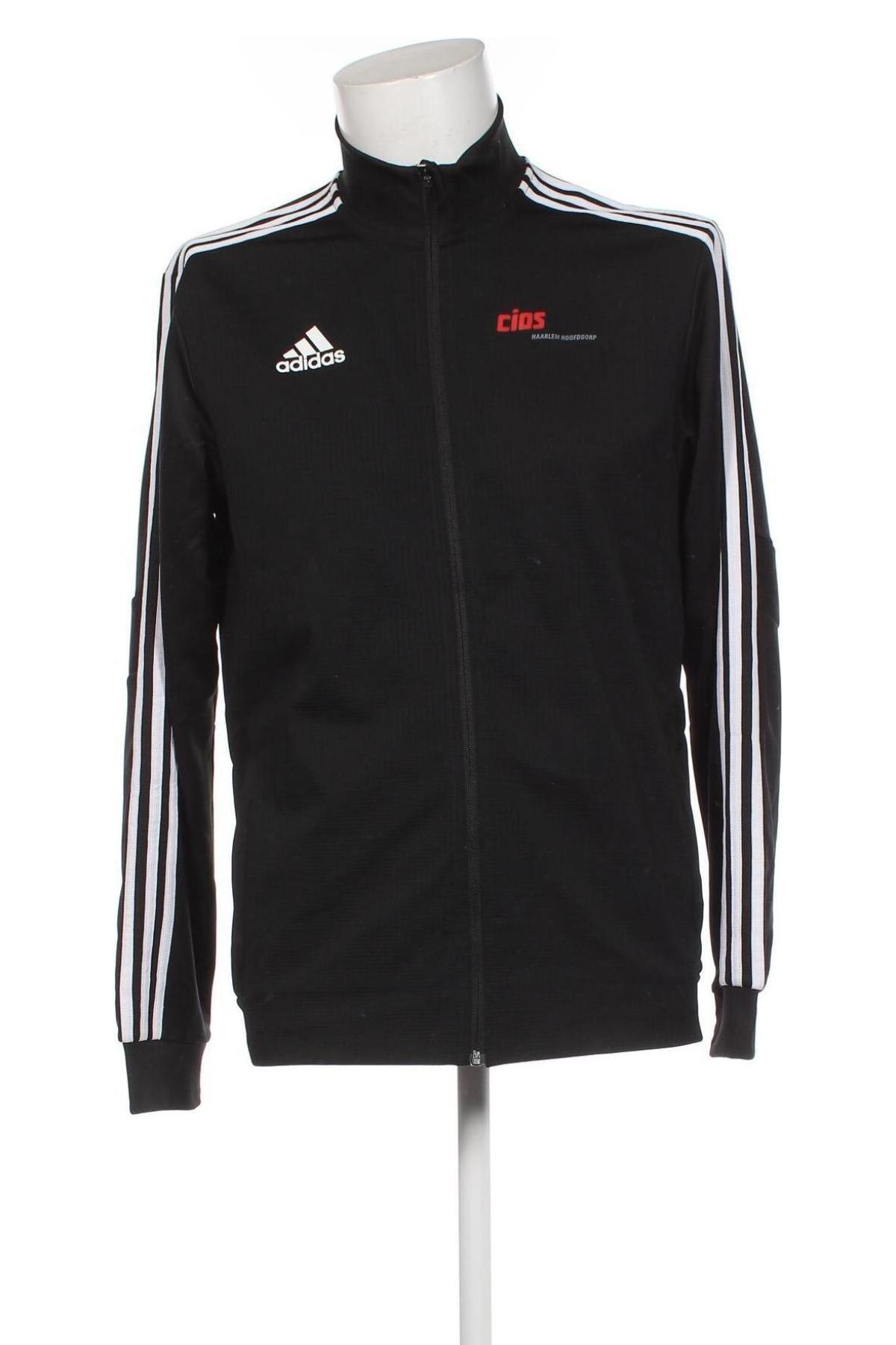 Bluză trening de bărbați Adidas, Mărime M, Culoare Negru, Preț 157,89 Lei