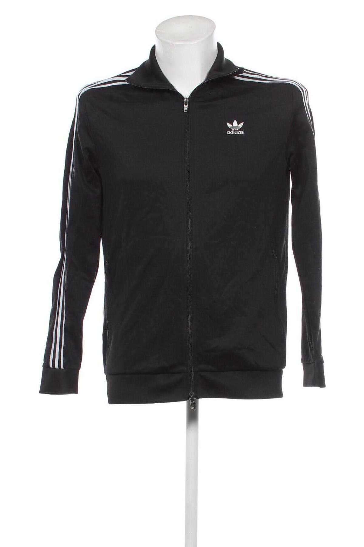Ανδρική αθλητική ζακέτα Adidas Originals, Μέγεθος M, Χρώμα Μαύρο, Τιμή 28,21 €