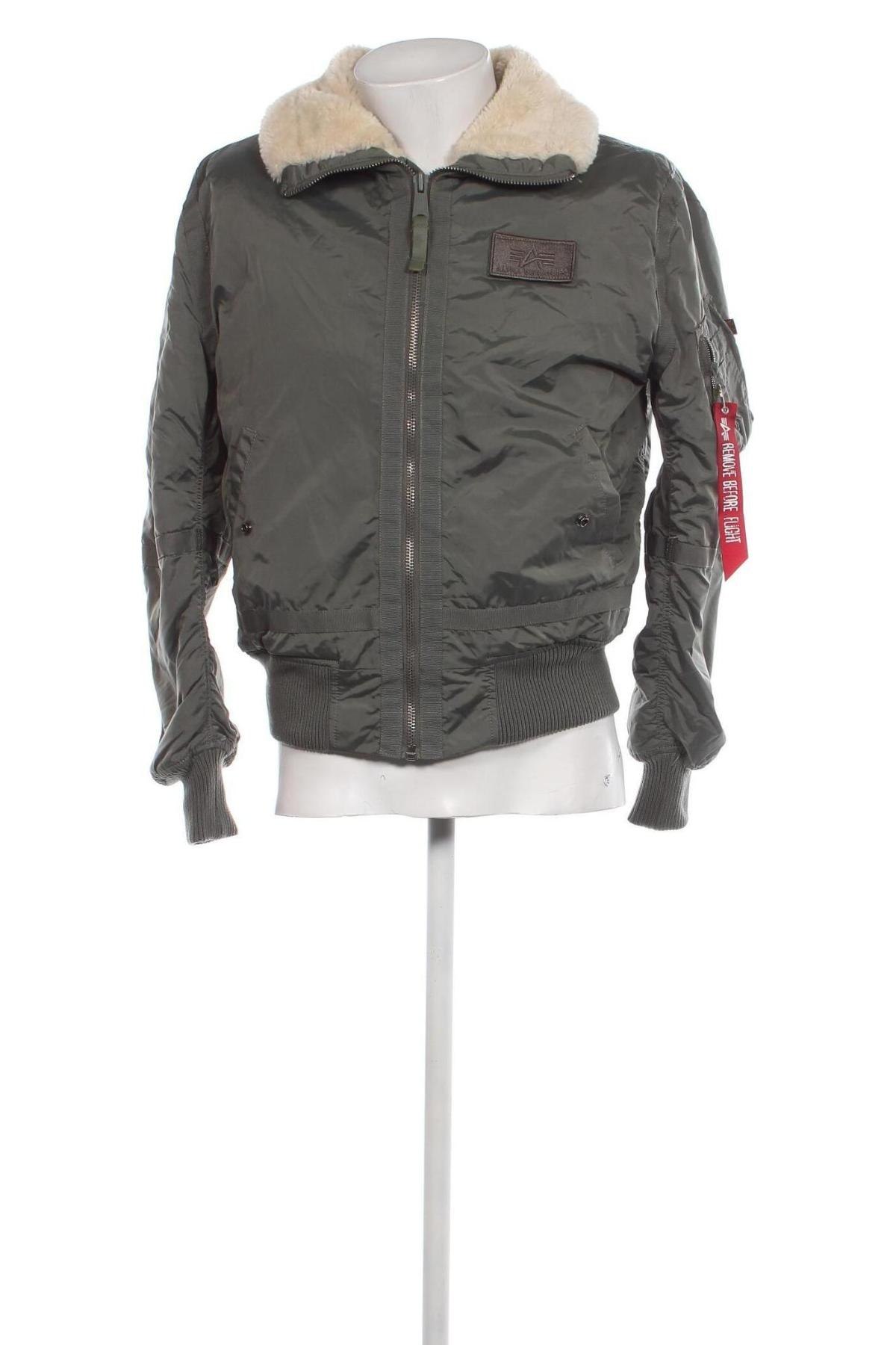 Pánska bunda  Alpha Industries, Veľkosť M, Farba Zelená, Cena  62,77 €