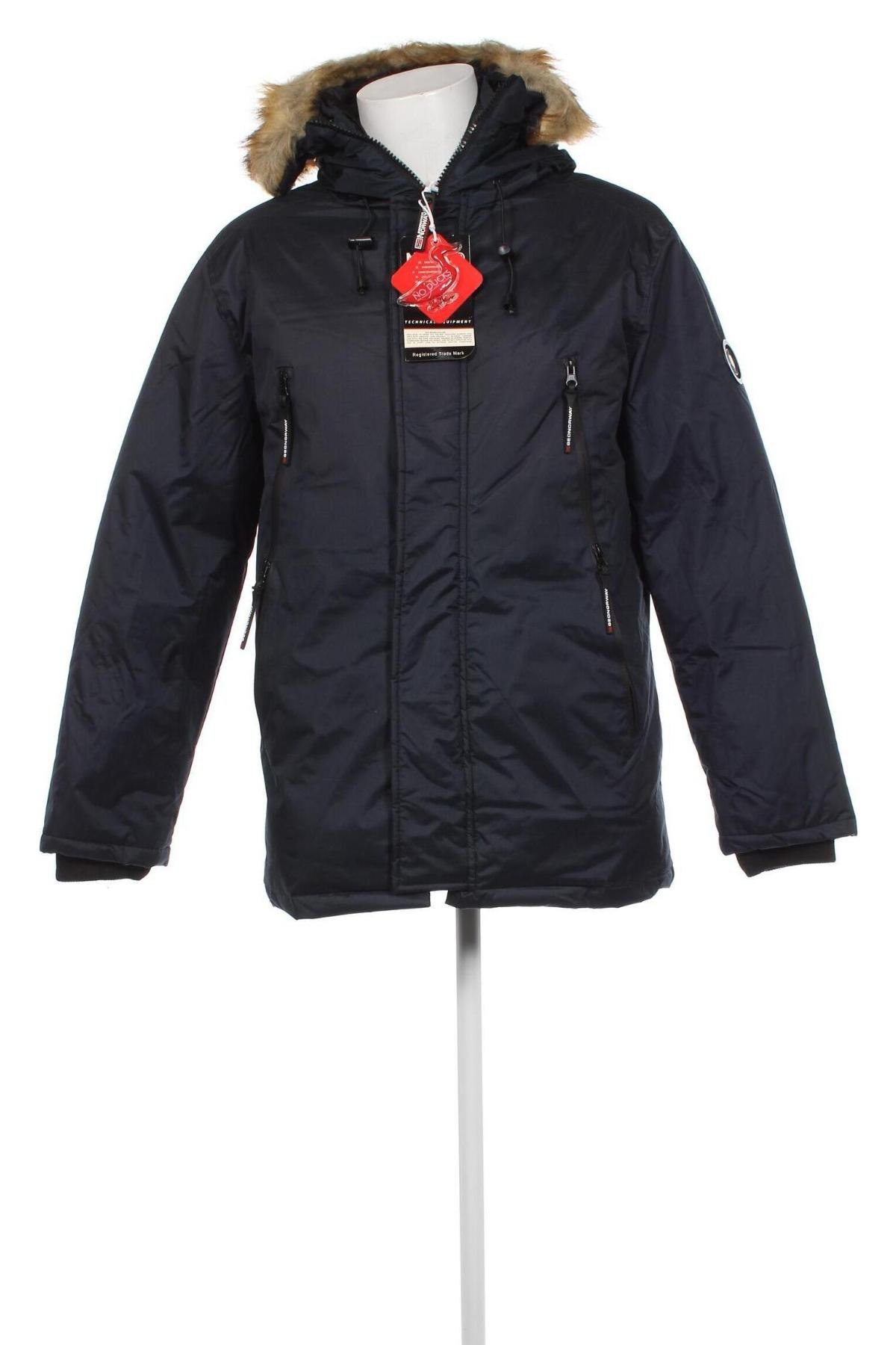 Pánska bunda  Geographical Norway, Veľkosť L, Farba Modrá, Cena  98,20 €