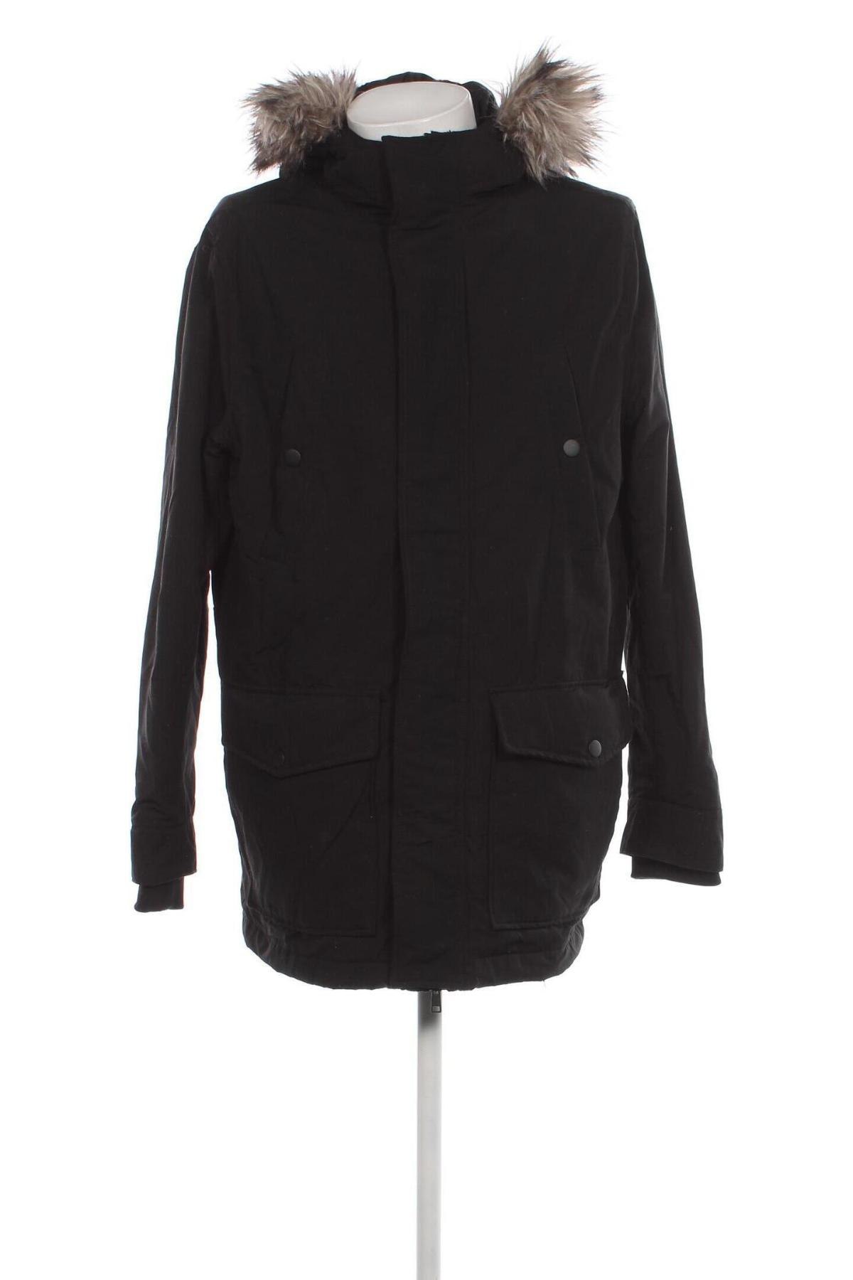 Pánska bunda  H&M, Veľkosť L, Farba Čierna, Cena  16,45 €