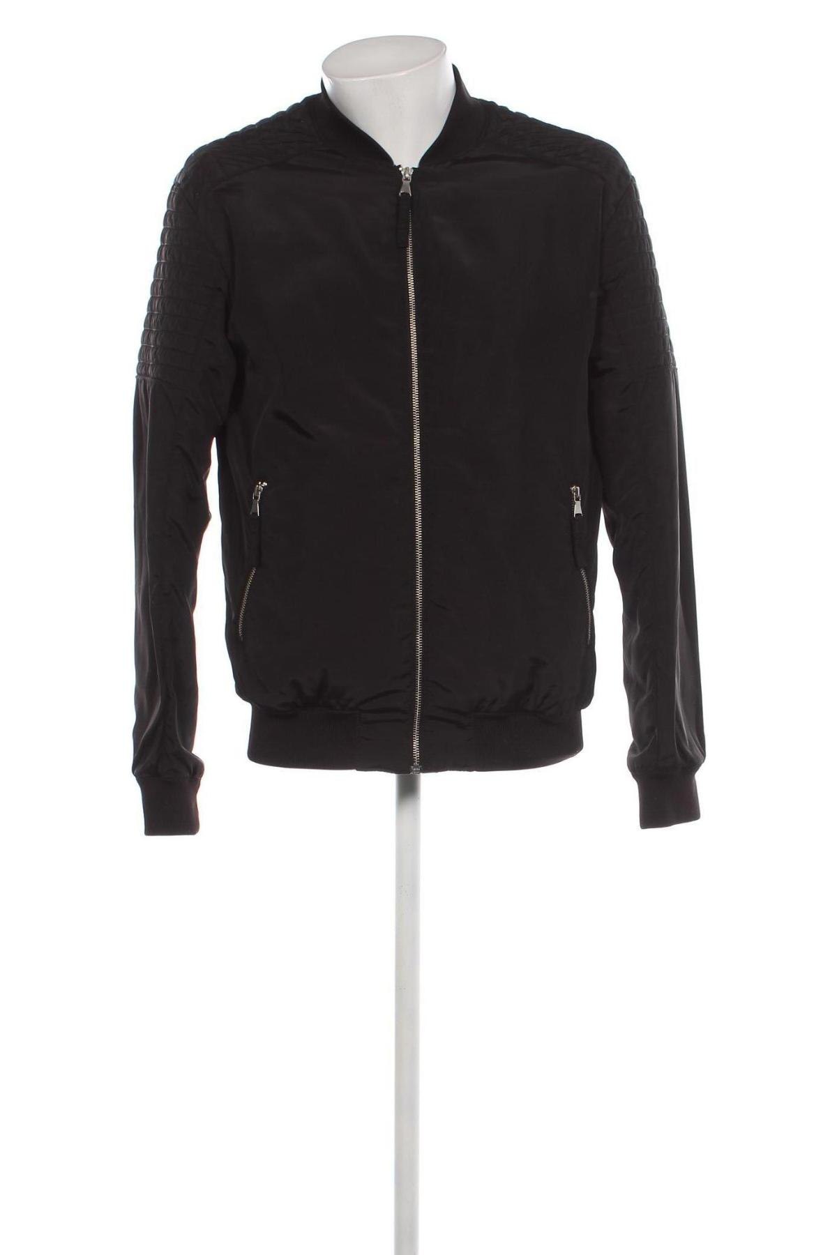 Herrenjacke H&M Divided, Größe M, Farbe Schwarz, Preis 13,36 €