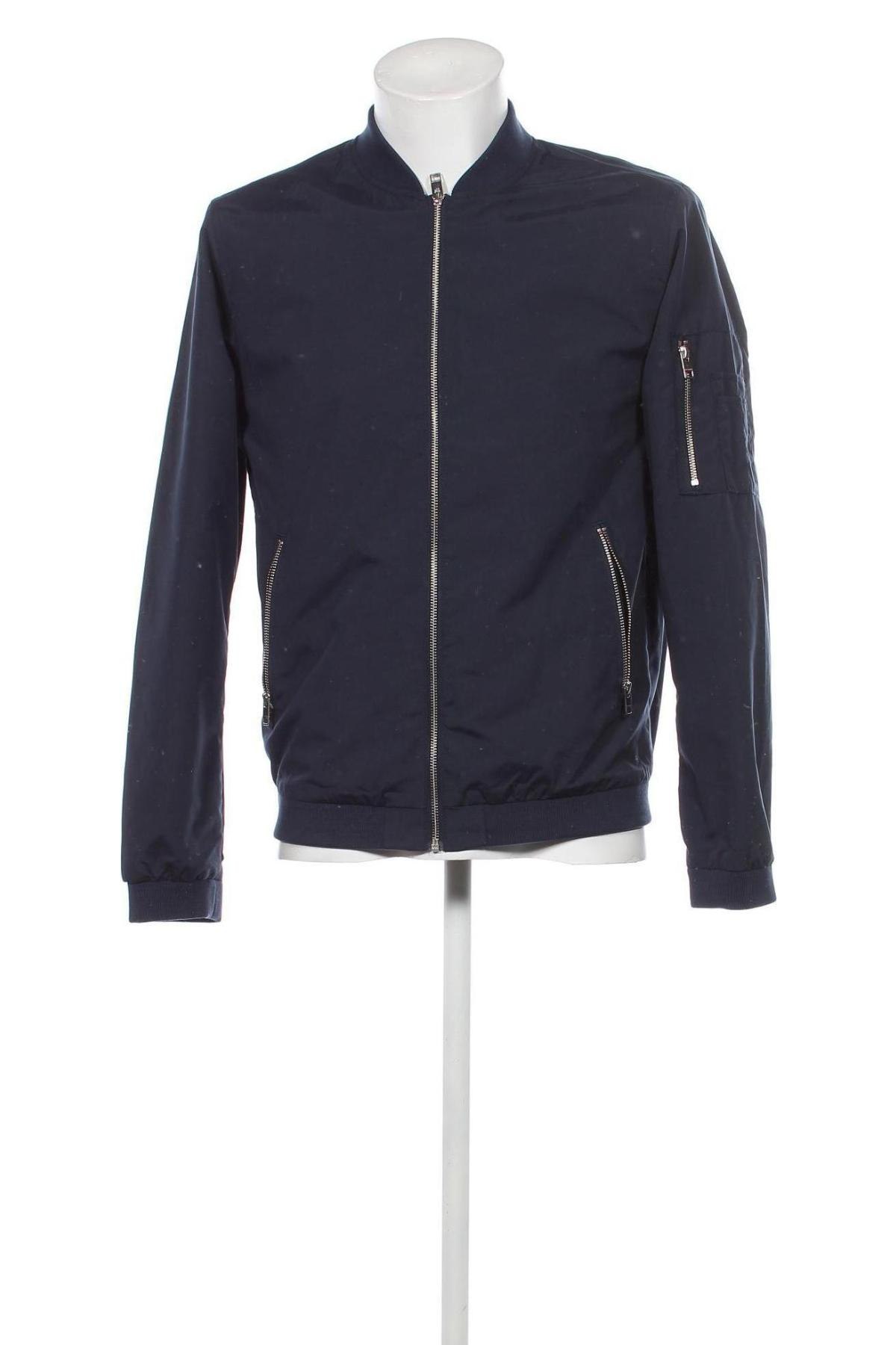 Pánska bunda  Jack & Jones, Veľkosť L, Farba Modrá, Cena  17,69 €