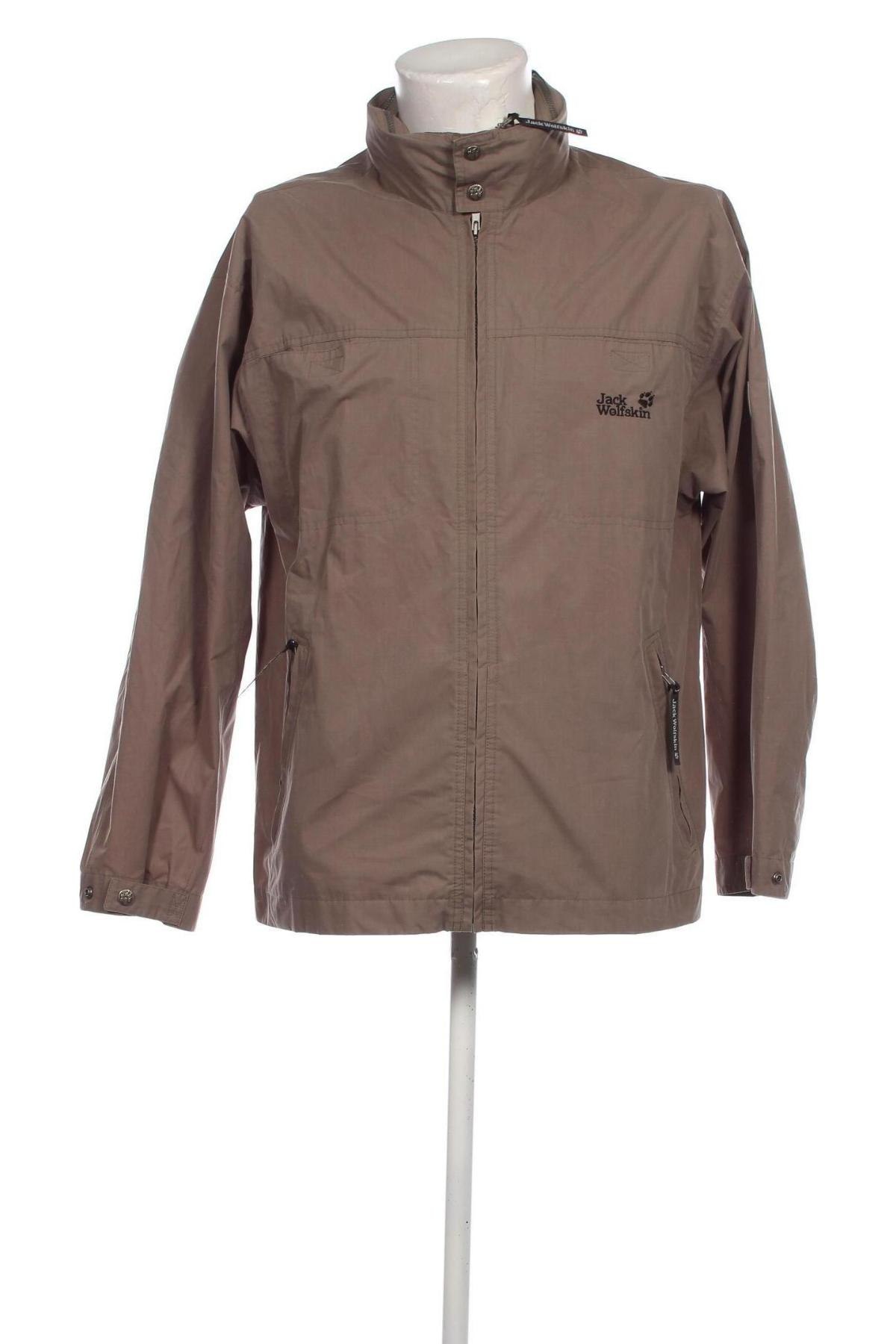 Herrenjacke Jack Wolfskin, Größe L, Farbe Grau, Preis 66,80 €