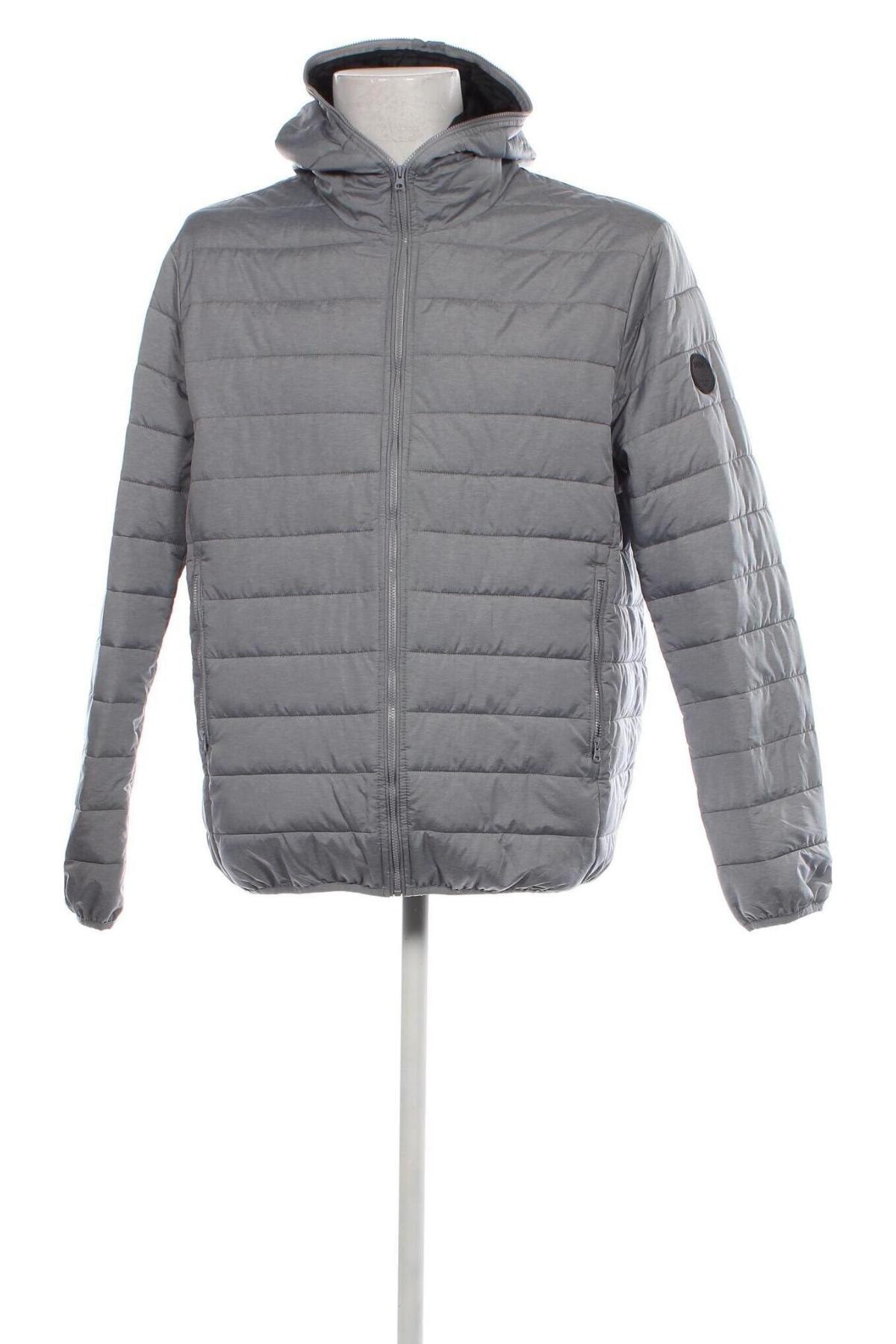 Herrenjacke John Devin, Größe L, Farbe Grau, Preis € 14,36