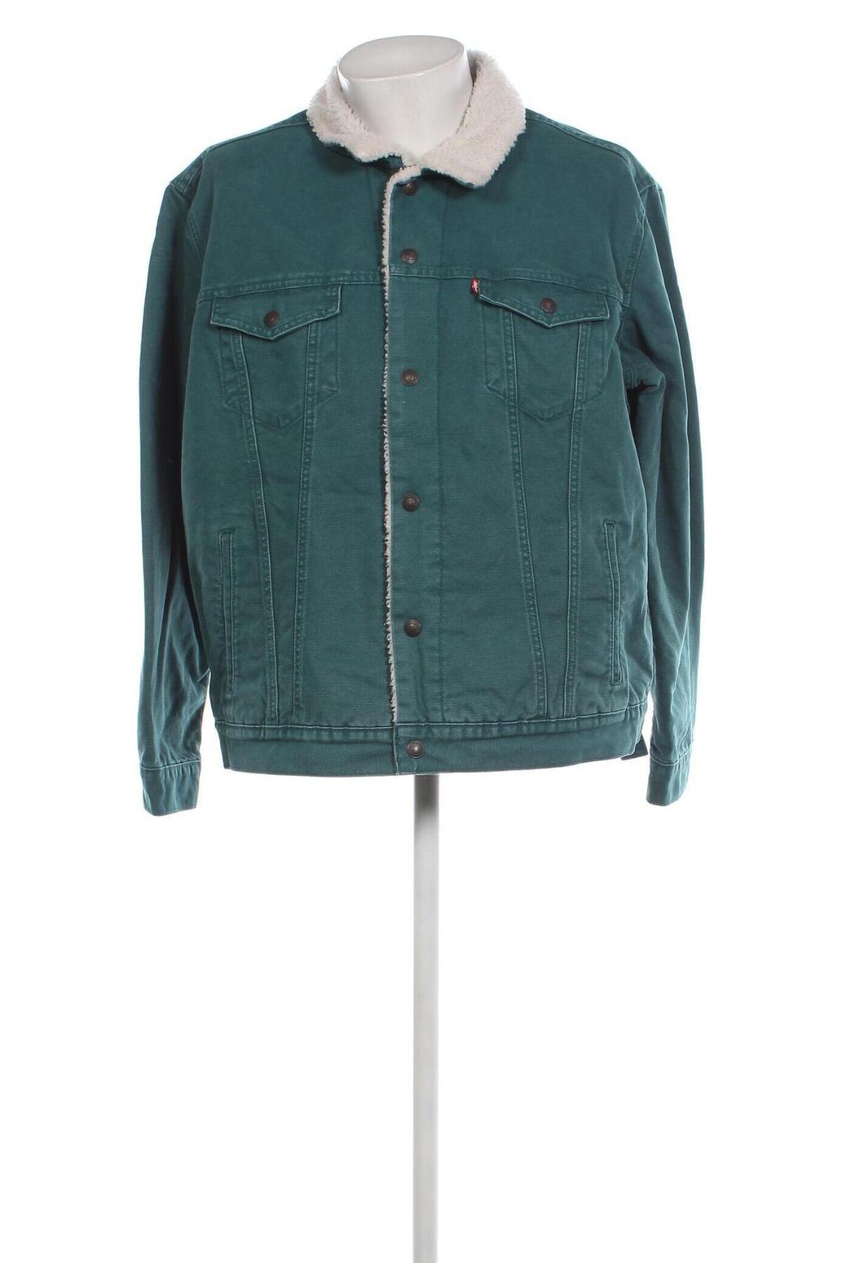 Geacă de bărbati Levi's, Mărime XL, Culoare Verde, Preț 924,34 Lei