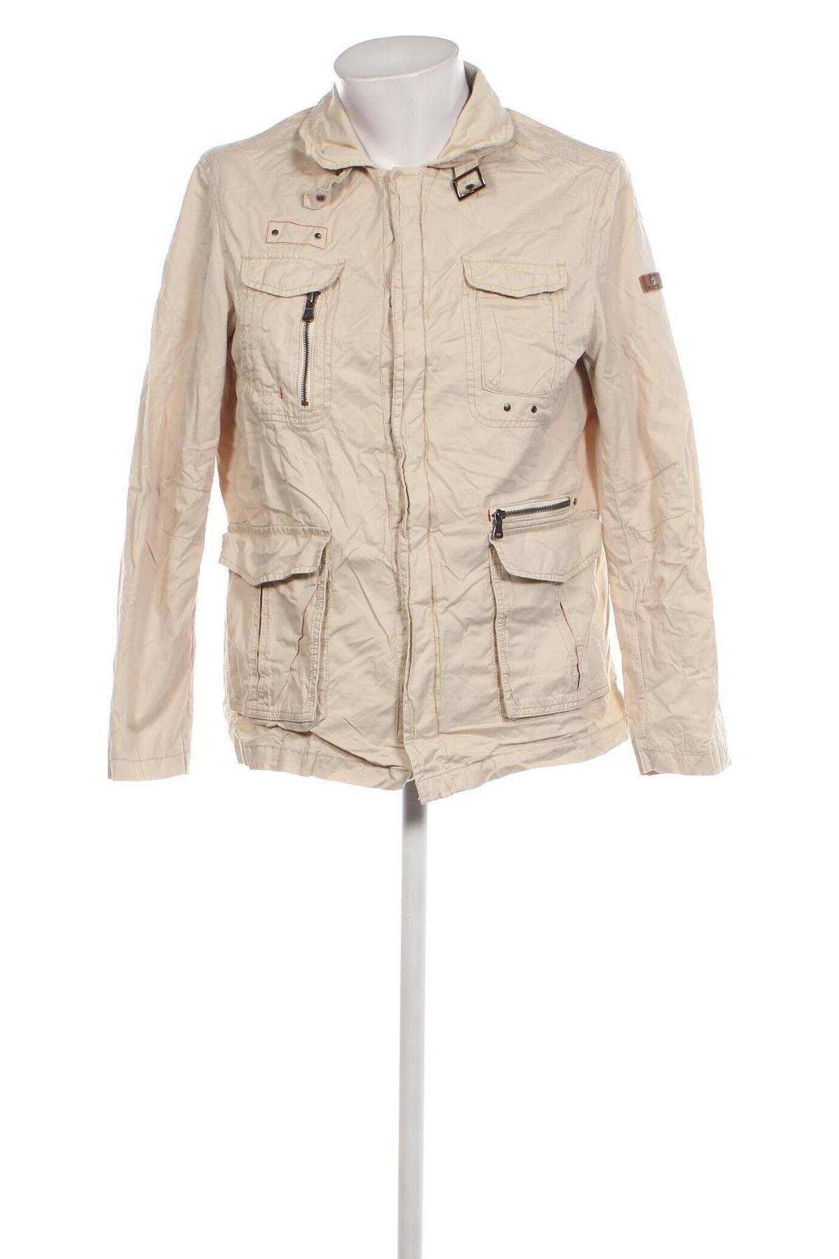 Herrenjacke Milestone, Größe L, Farbe Beige, Preis € 26,72