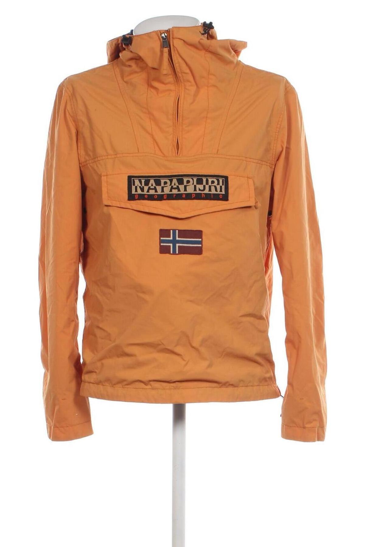 Herrenjacke Napapijri, Größe XL, Farbe Orange, Preis € 75,99