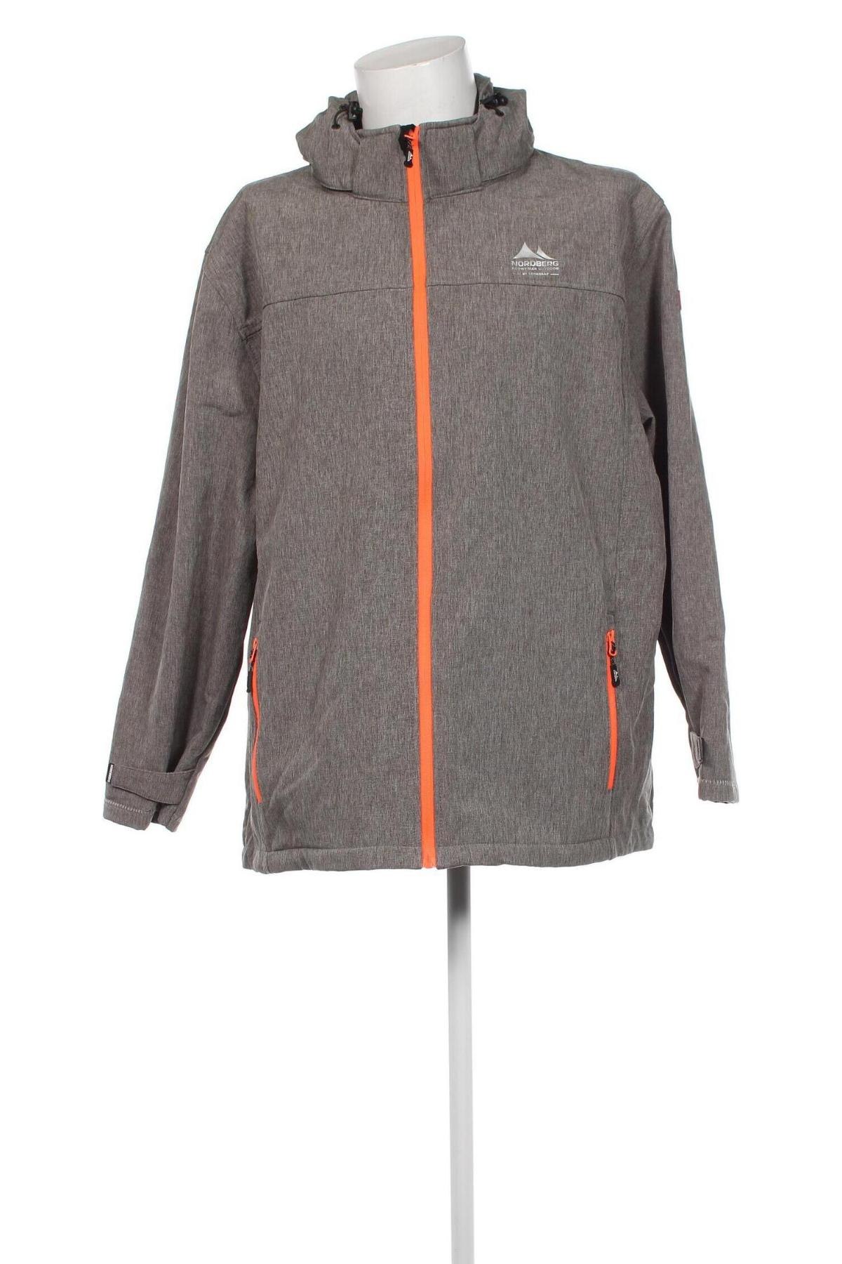 Herrenjacke Nordberg, Größe 4XL, Farbe Grau, Preis € 21,40