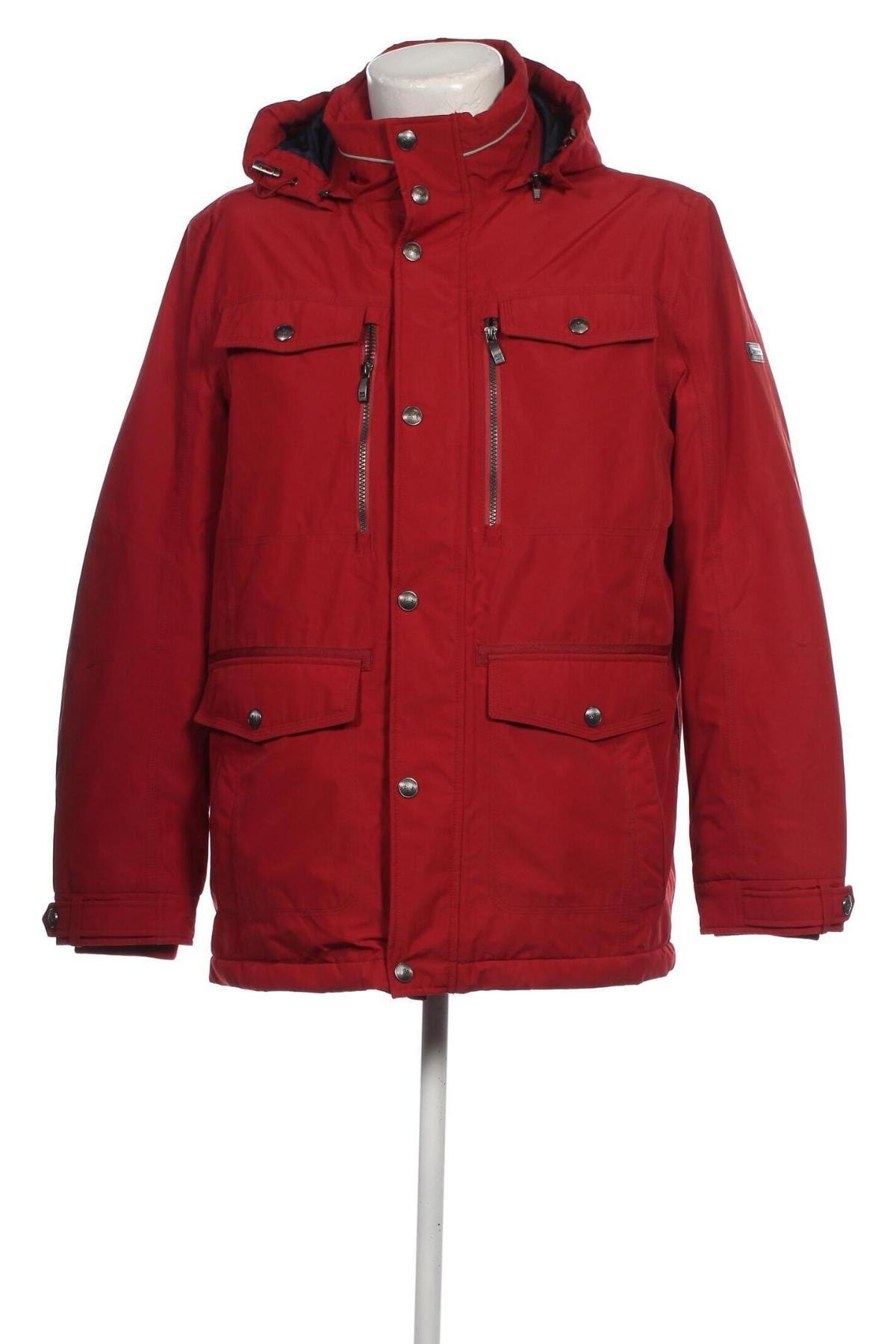 Ανδρικό μπουφάν Walbusch, Μέγεθος L, Χρώμα Κόκκινο, Τιμή 57,06 €