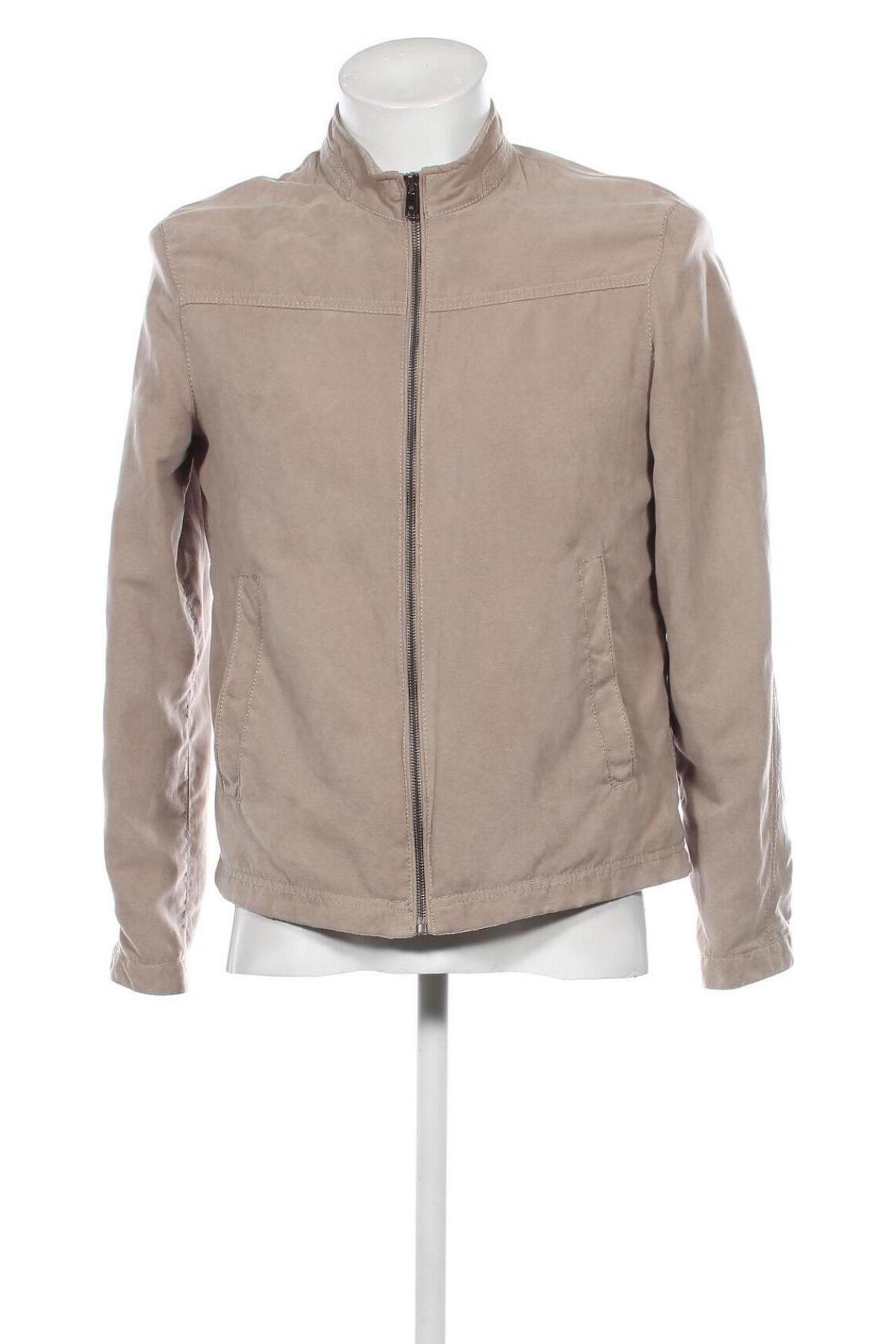 Herrenjacke Zara Man, Größe M, Farbe Beige, Preis € 13,63