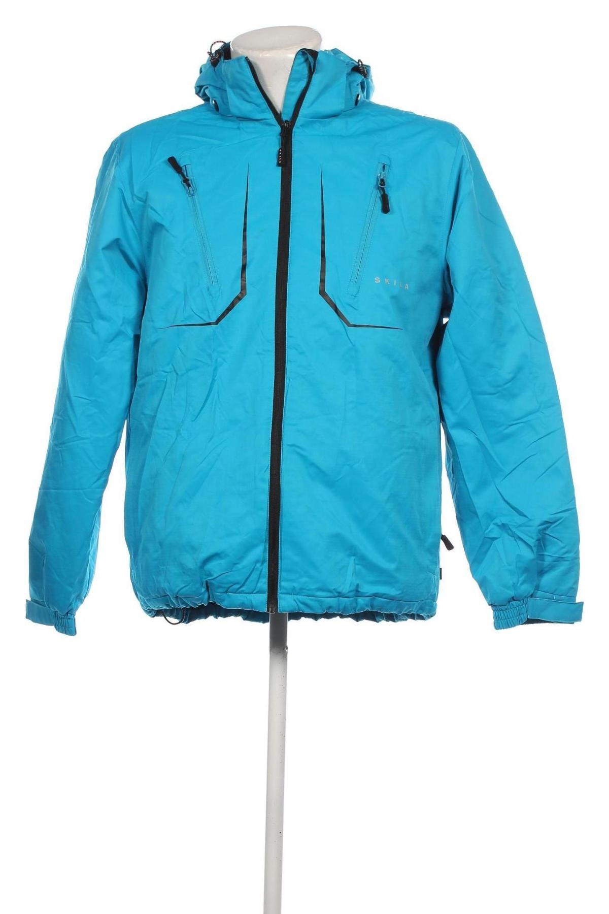 Herrenjacke für Wintersports Skila, Größe M, Farbe Blau, Preis 28,13 €