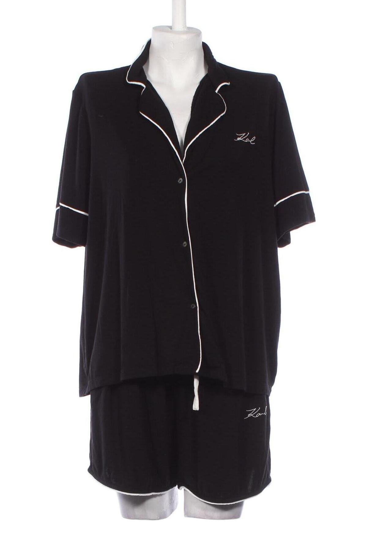 Πιτζάμες Karl Lagerfeld, Μέγεθος XL, Χρώμα Μαύρο, Τιμή 138,85 €