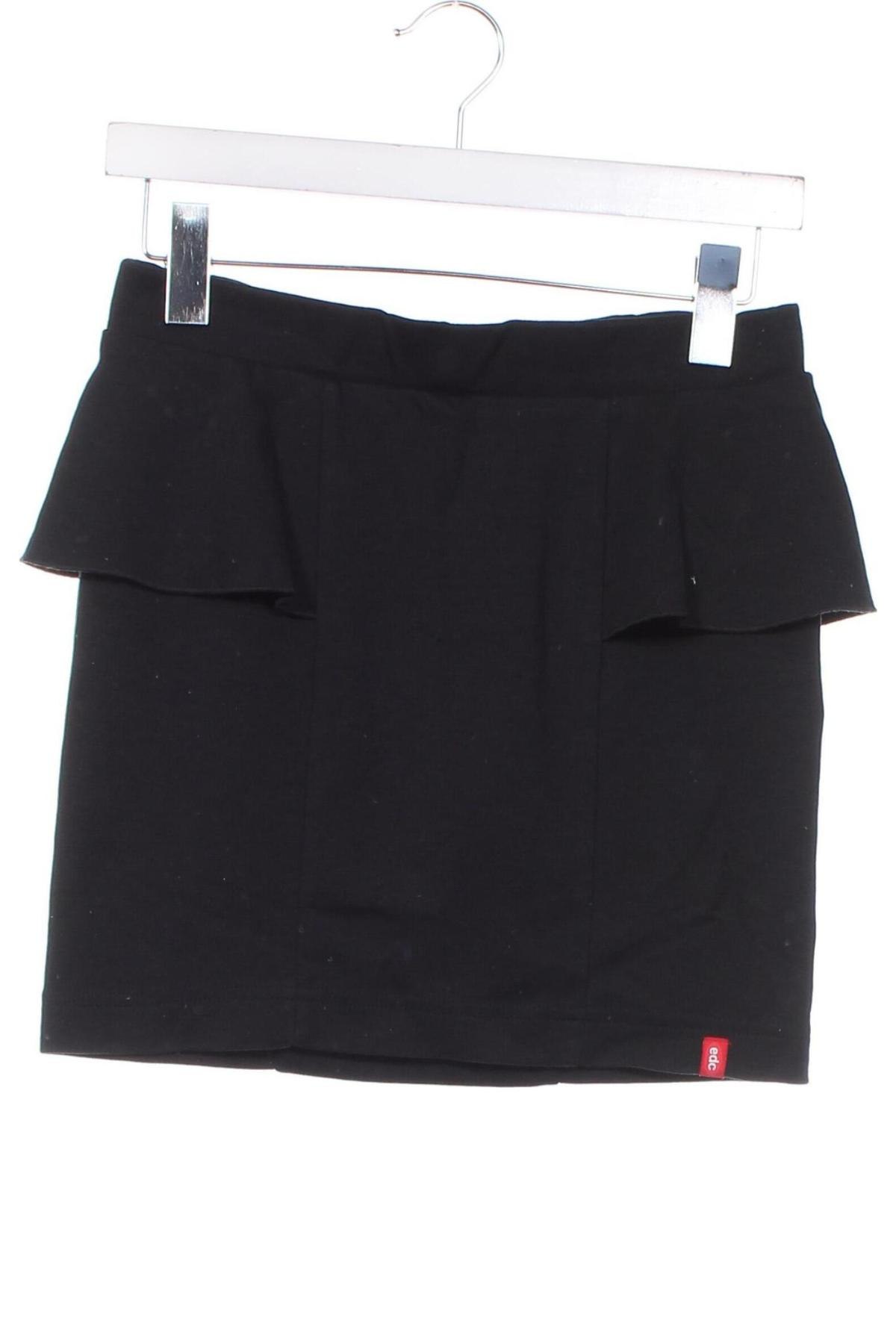 Fustă Edc By Esprit, Mărime XS, Culoare Negru, Preț 68,07 Lei