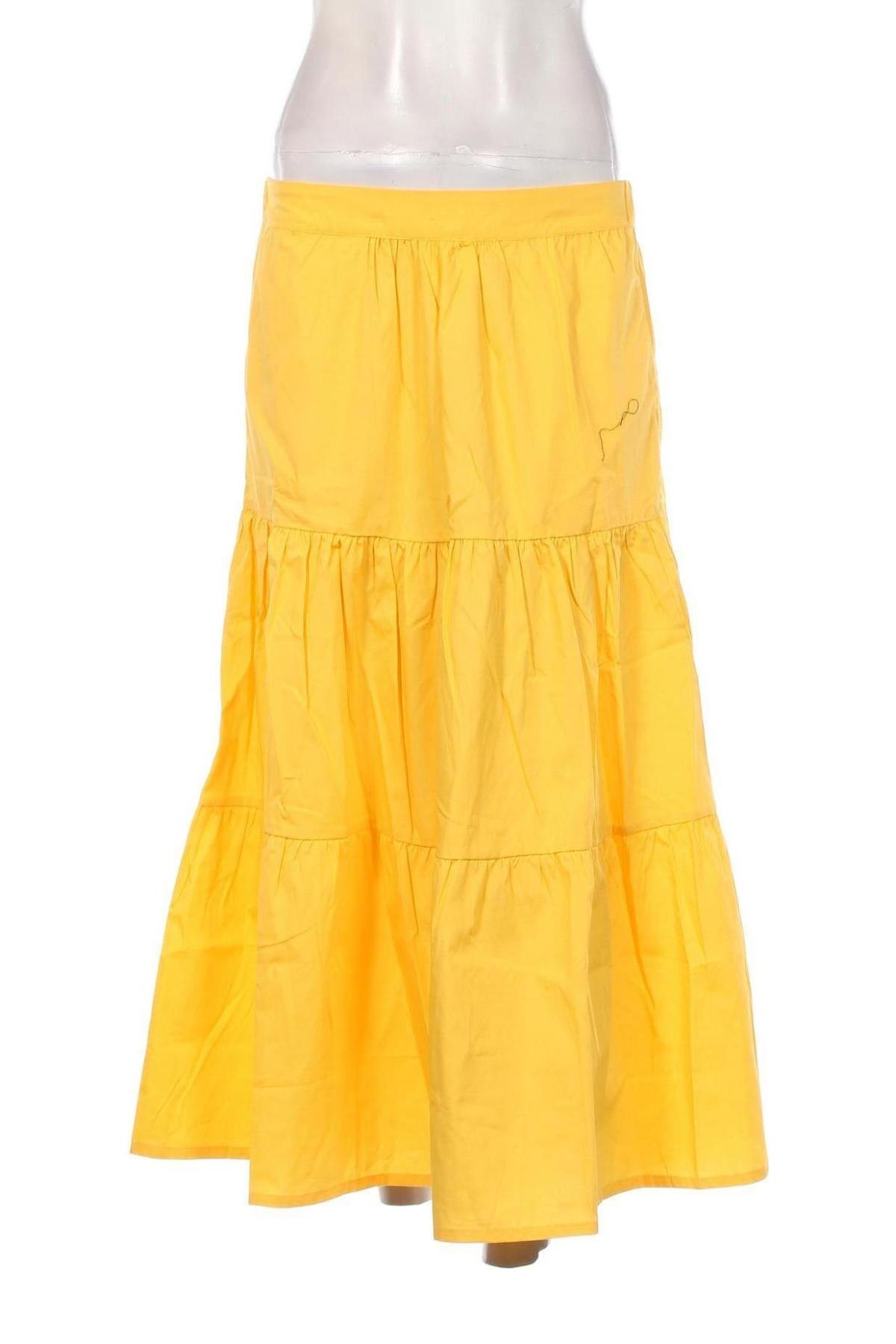 Φούστα VILA, Μέγεθος M, Χρώμα Κίτρινο, Τιμή 31,96 €
