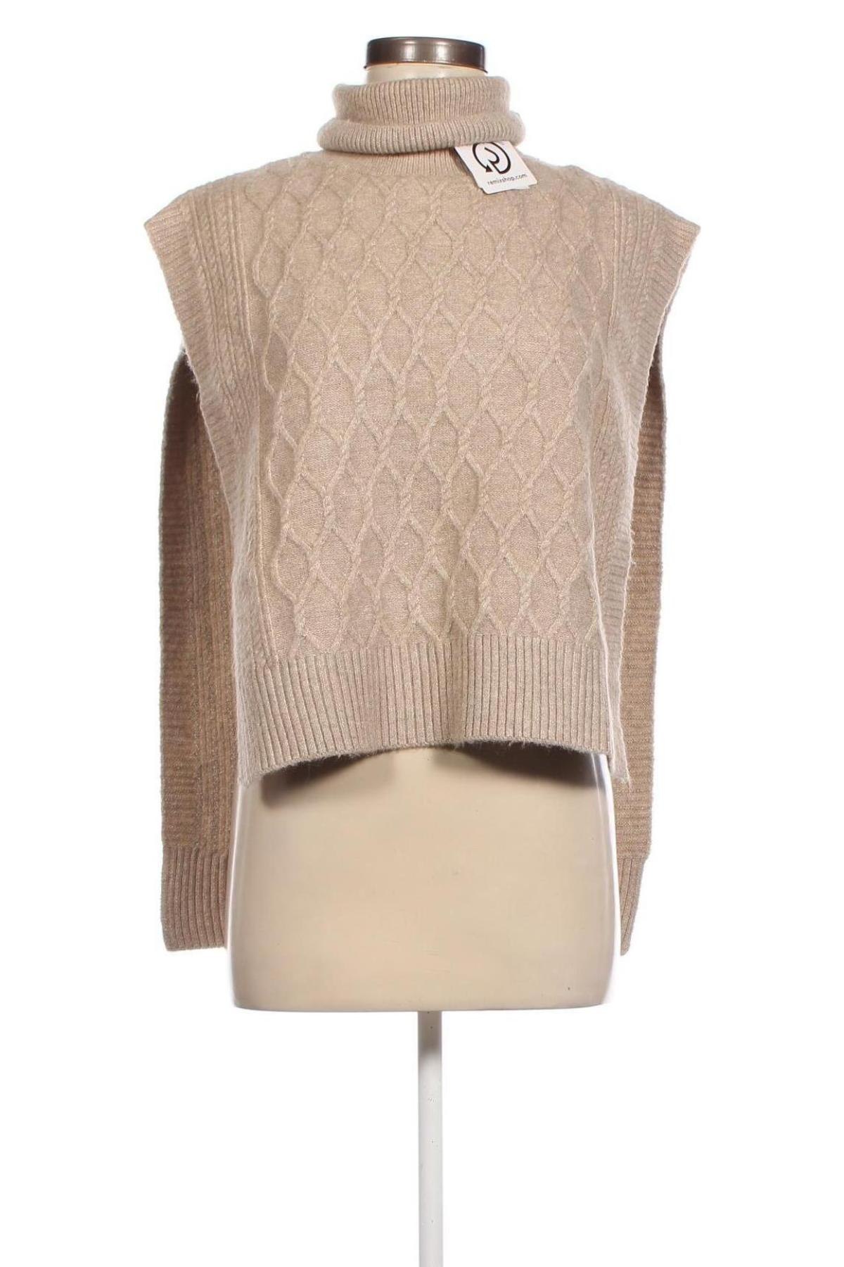 Poncho, Größe M, Farbe Beige, Preis € 19,48