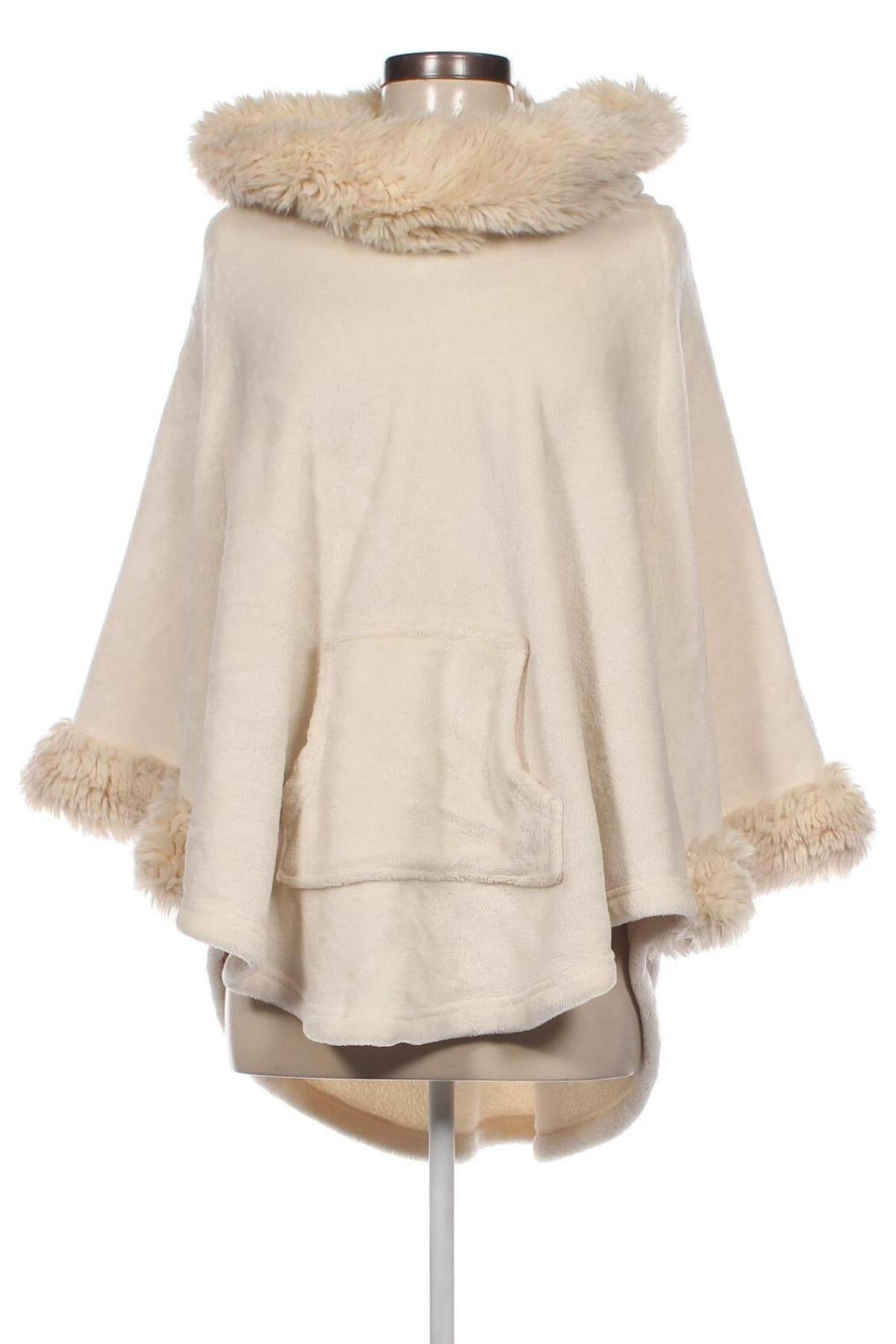 Poncho F&F, Größe S, Farbe Ecru, Preis € 7,26