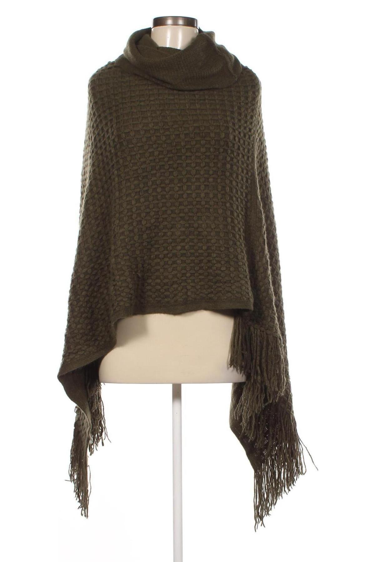 Poncho Kaffe, Größe M, Farbe Grün, Preis 24,49 €