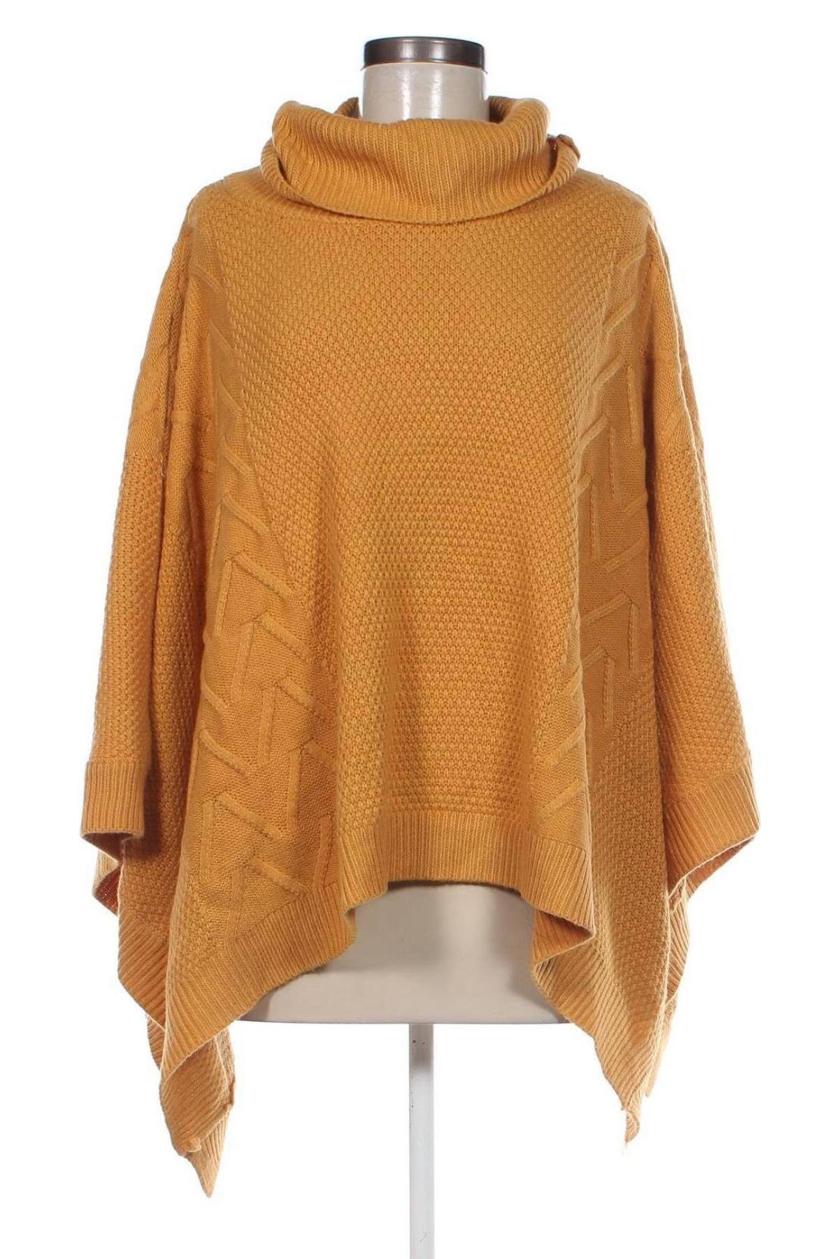 Poncho Simplee, Größe L, Farbe Gelb, Preis € 18,44