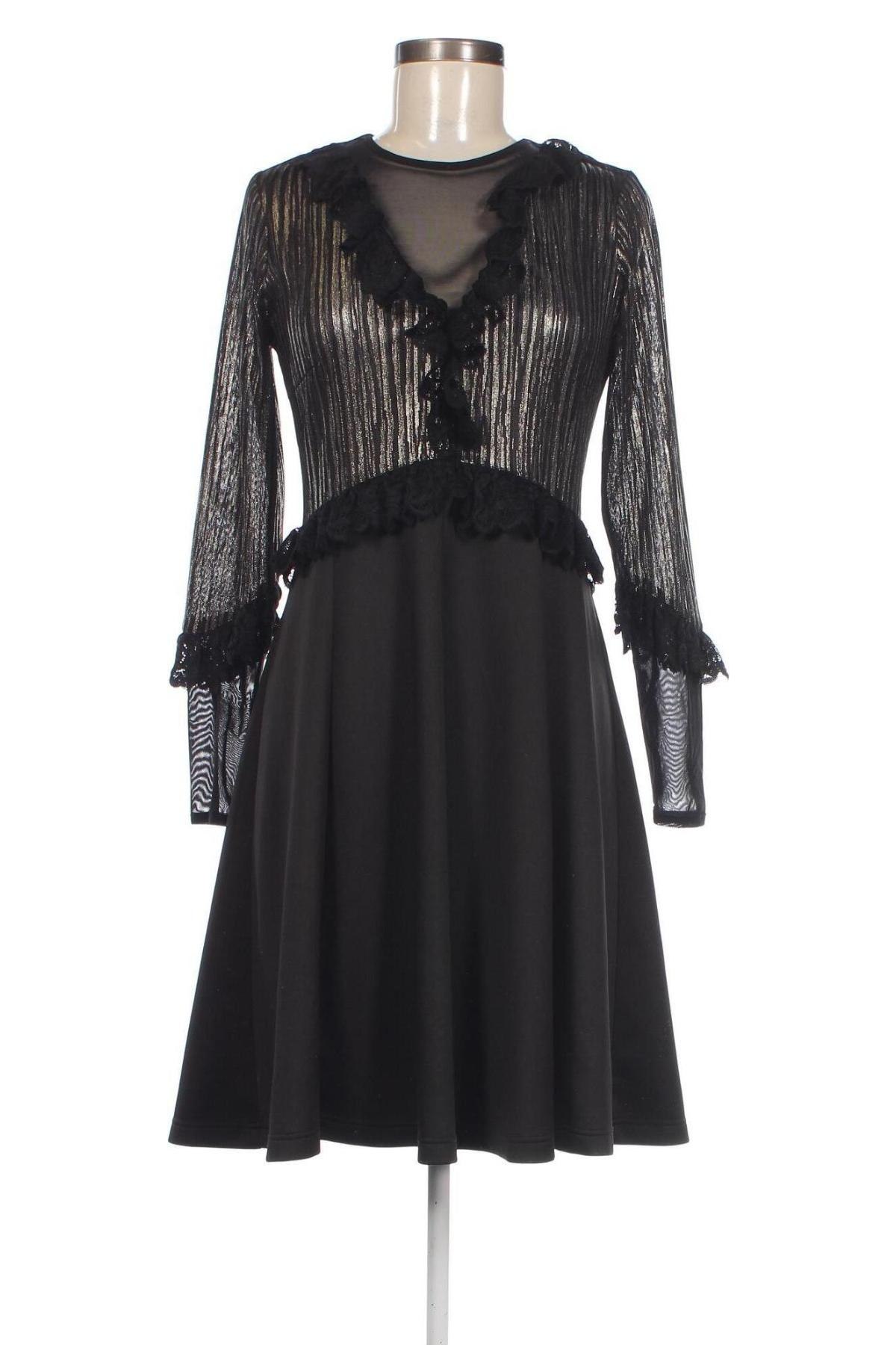 Šaty , Velikost M, Barva Černá, Cena  374,00 Kč
