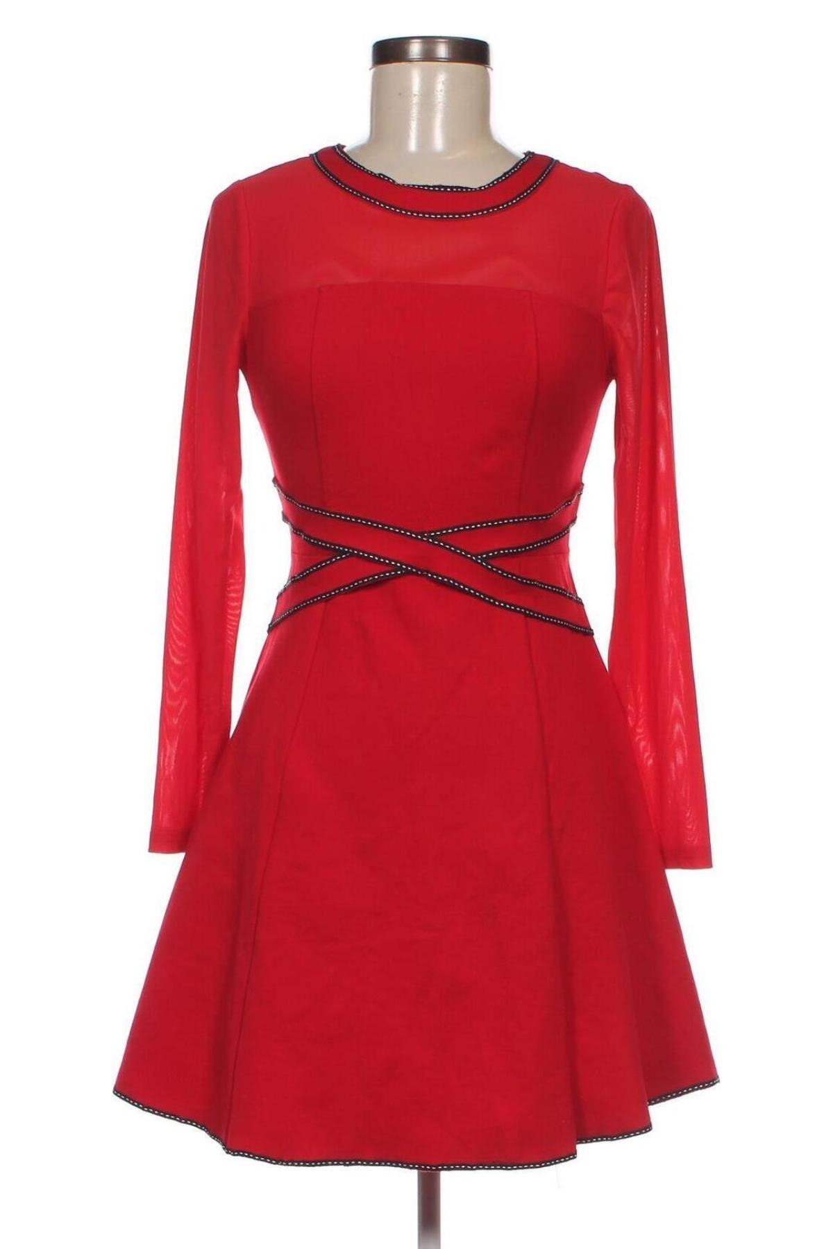 Šaty , Velikost M, Barva Červená, Cena  170,00 Kč