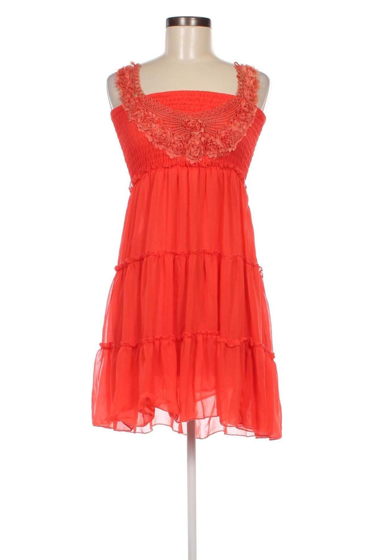 Kleid, Größe S, Farbe Orange, Preis 14,83 €