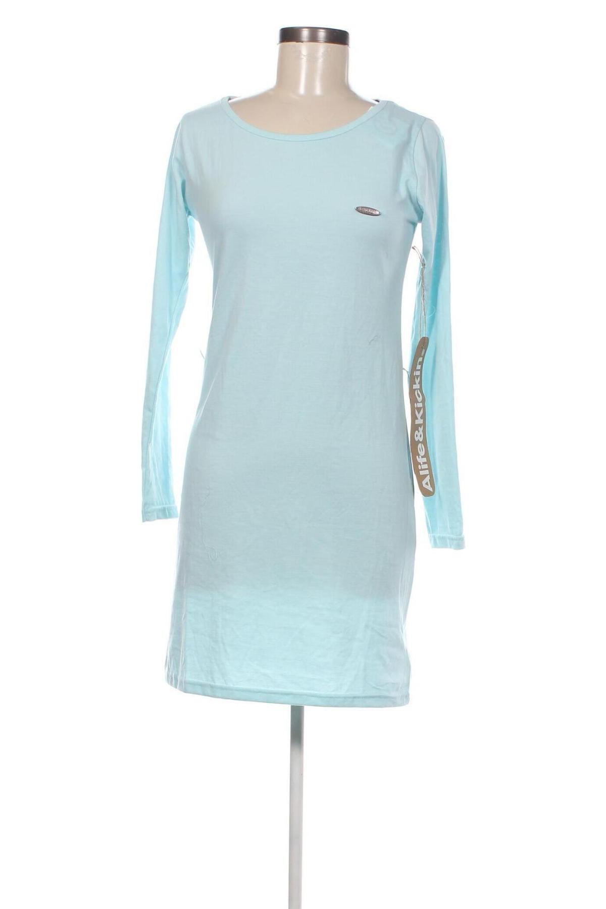 Kleid Alife And Kickin, Größe XS, Farbe Blau, Preis 22,27 €