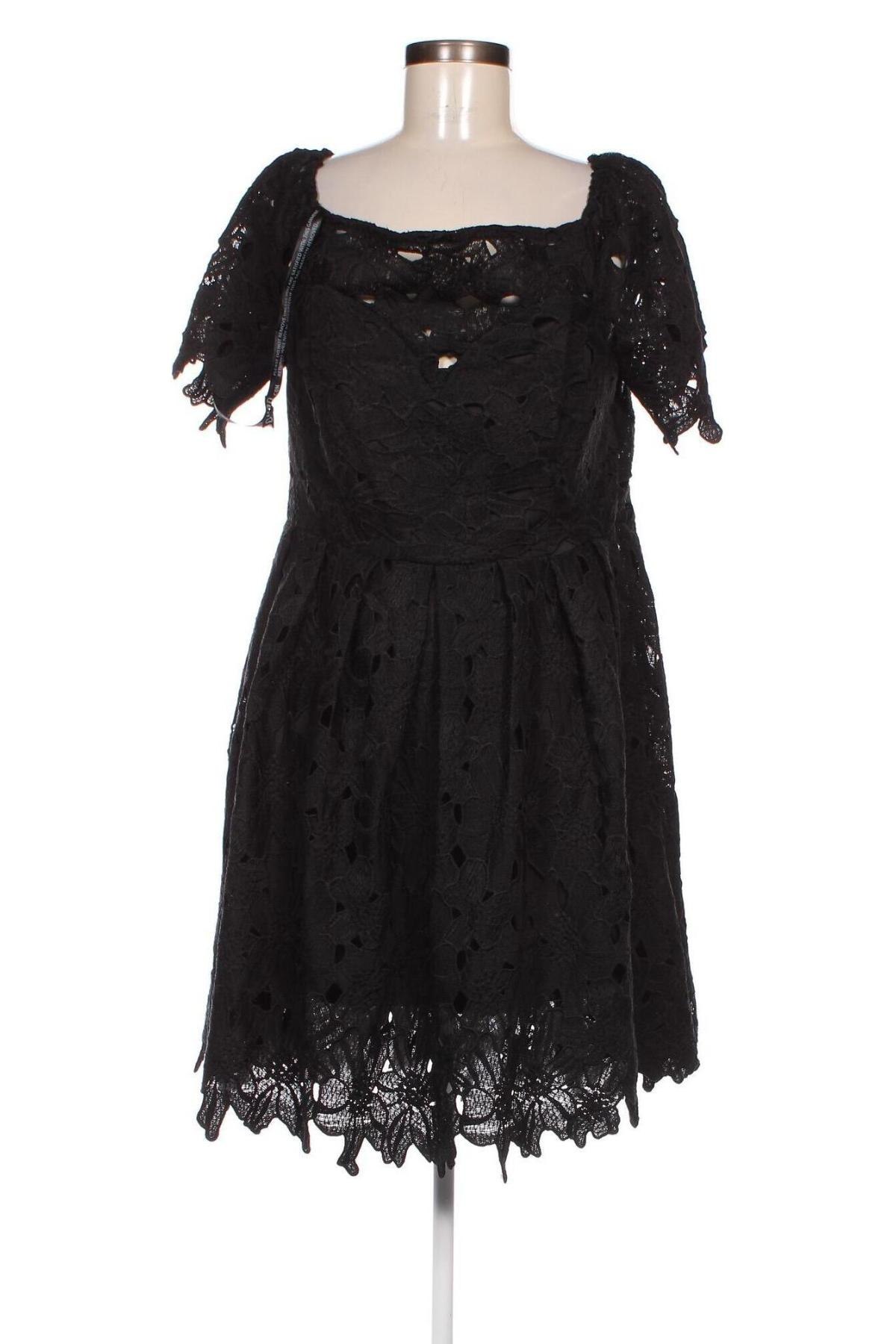 Šaty  Boohoo, Velikost XL, Barva Černá, Cena  835,00 Kč