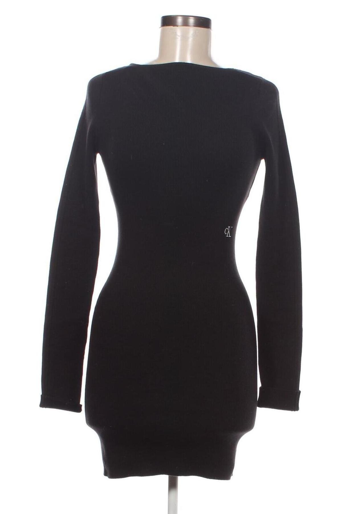Рокля Calvin Klein, Размер S, Цвят Черен, Цена 112,05 лв.