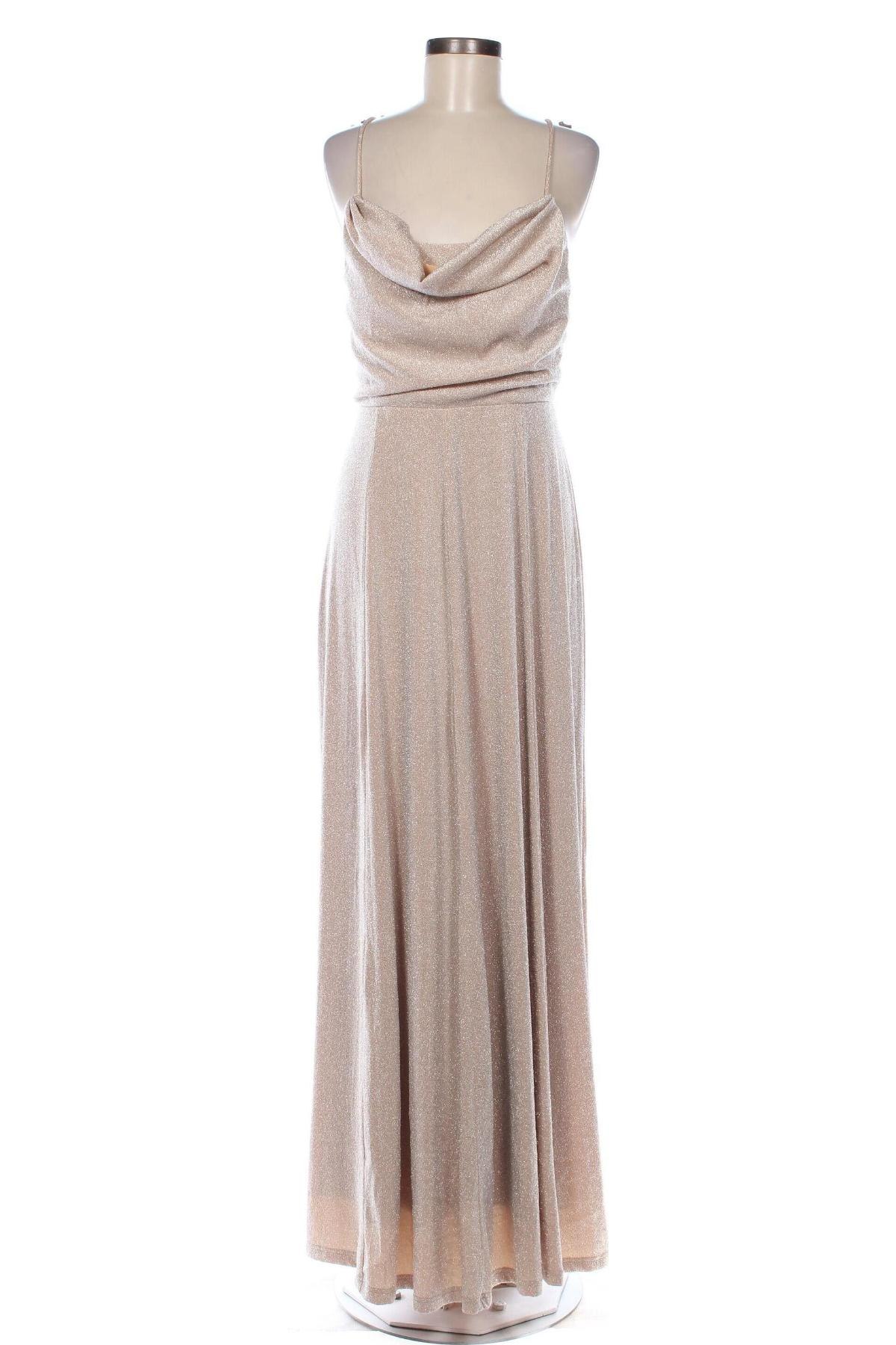 Φόρεμα Forever Unique, Μέγεθος M, Χρώμα  Μπέζ, Τιμή 165,98 €