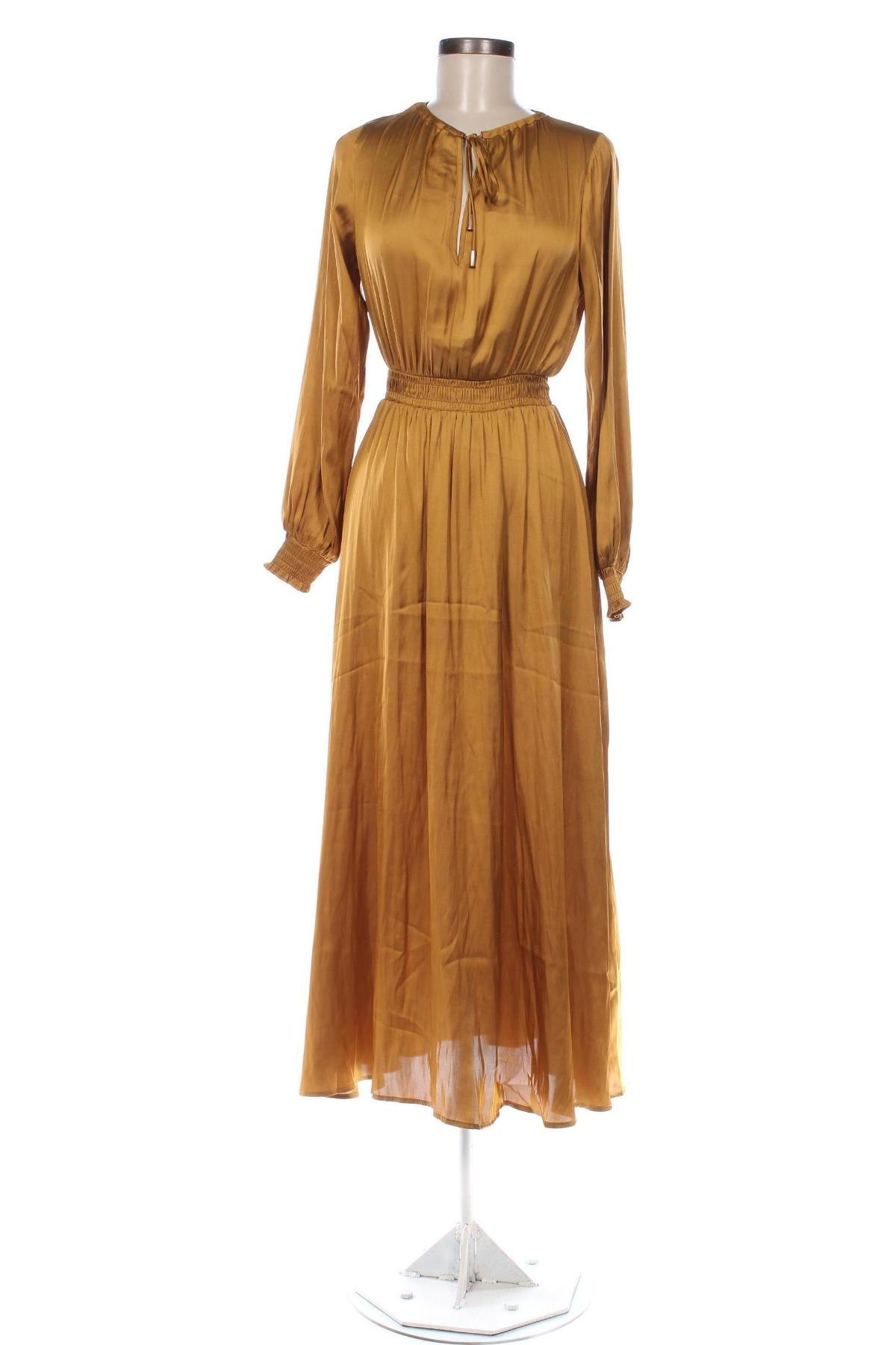 Φόρεμα Guido Maria Kretschmer for About You, Μέγεθος XS, Χρώμα Χρυσαφί, Τιμή 25,05 €