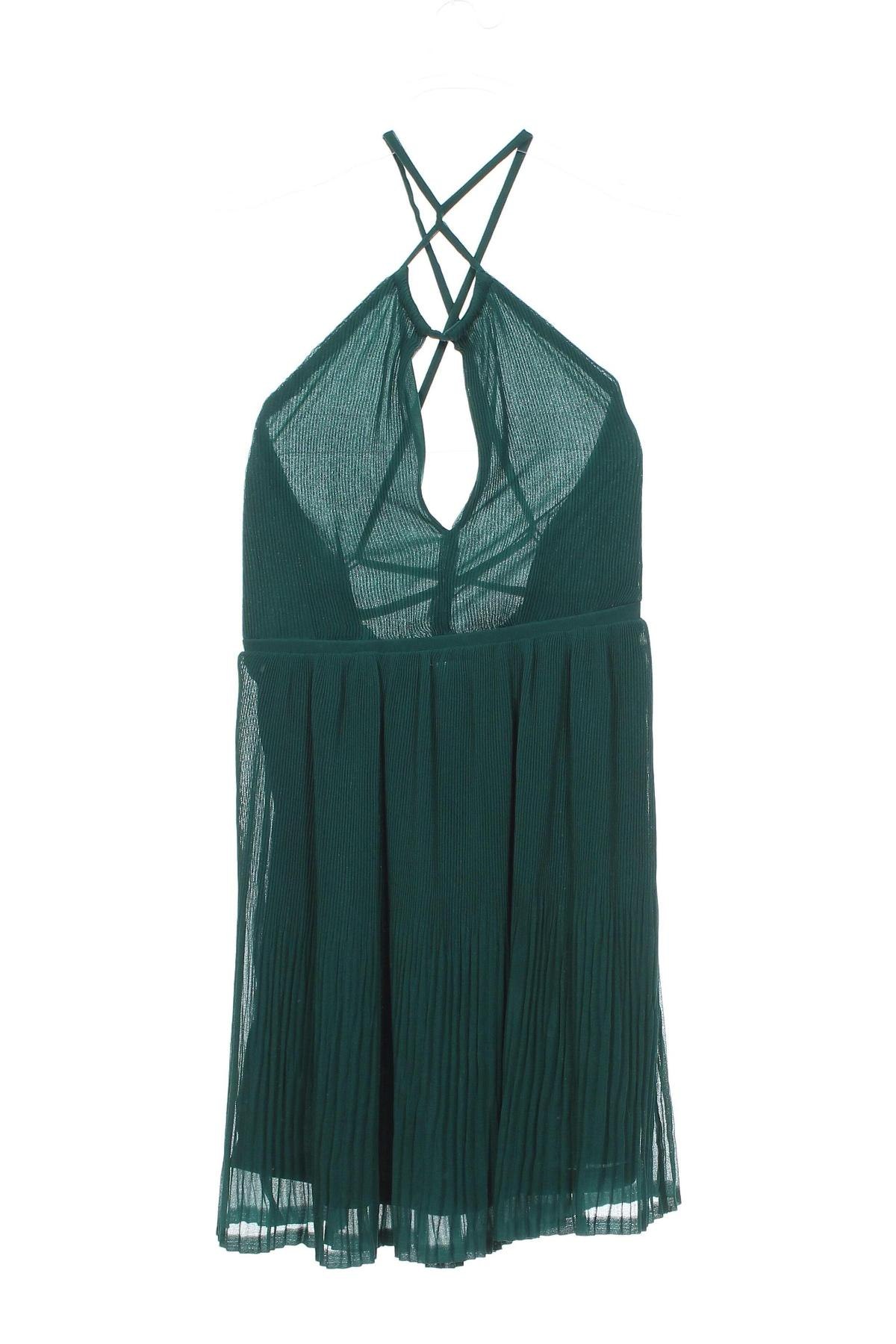 Kleid H&M, Größe XS, Farbe Grün, Preis 9,73 €