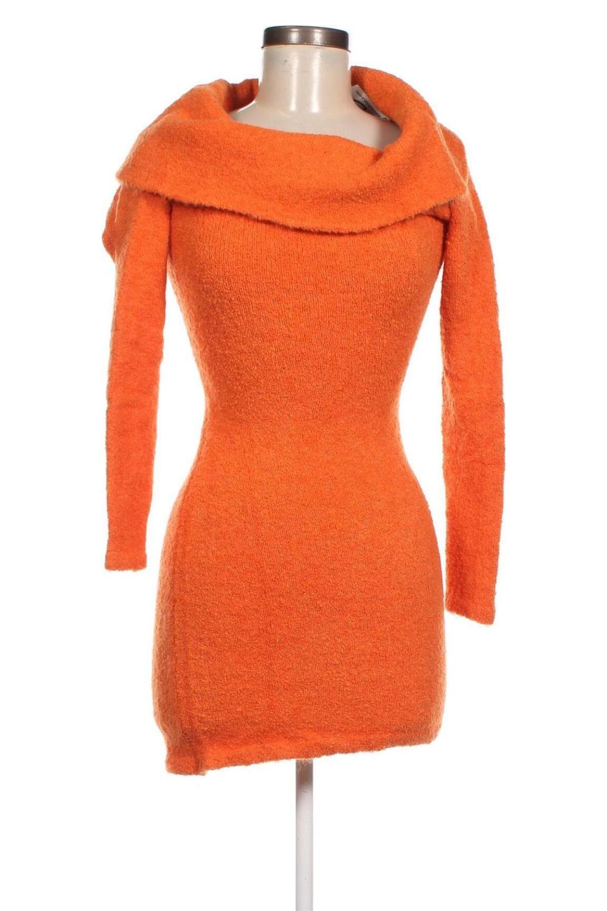 Kleid H&M, Größe XS, Farbe Orange, Preis 7,49 €