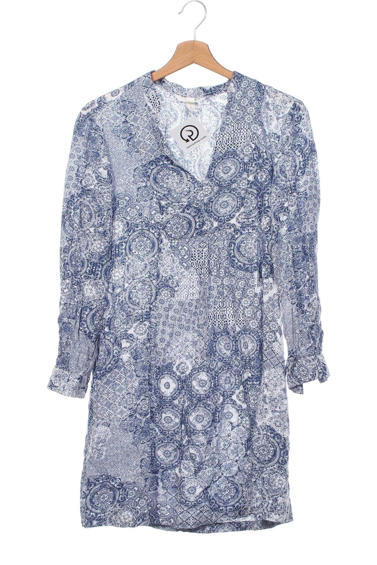 Kleid H&M L.O.G.G., Größe XS, Farbe Blau, Preis 7,56 €