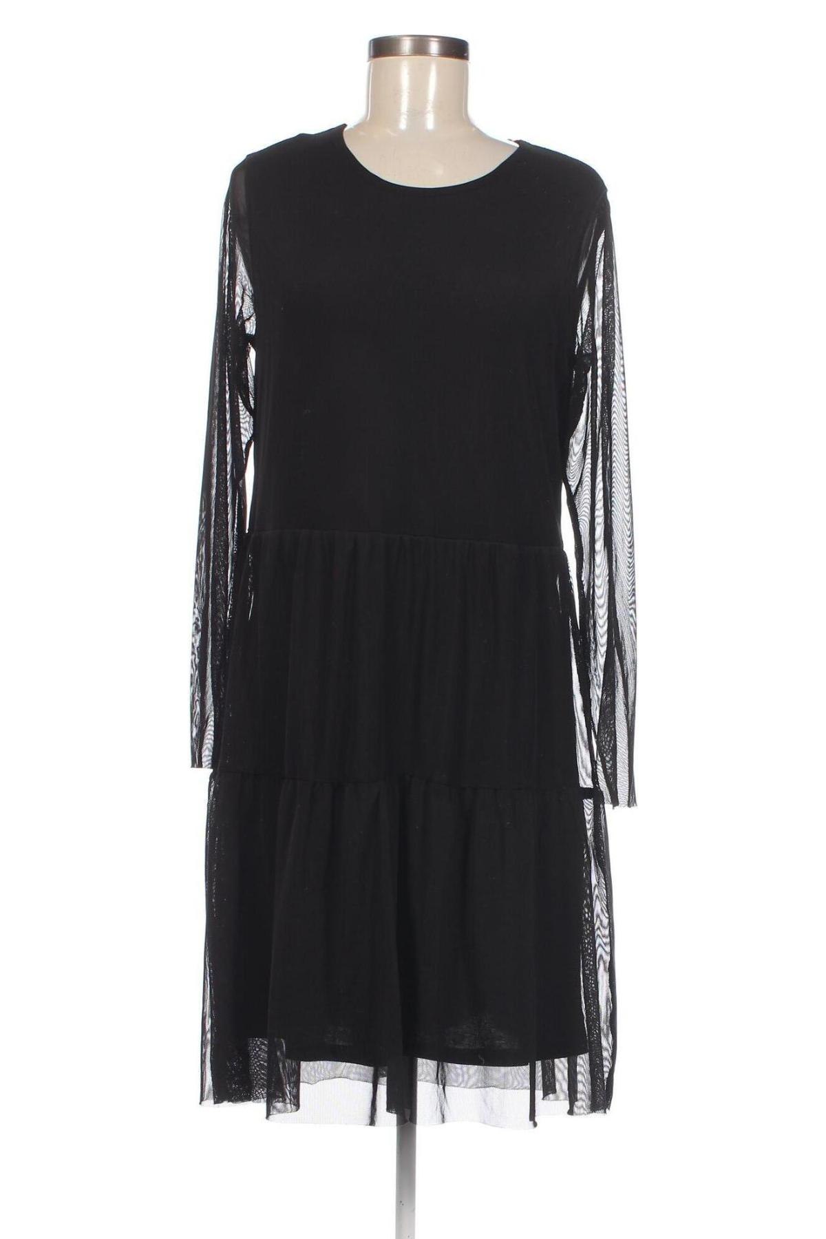 Kleid Jacqueline De Yong, Größe L, Farbe Schwarz, Preis 8,07 €