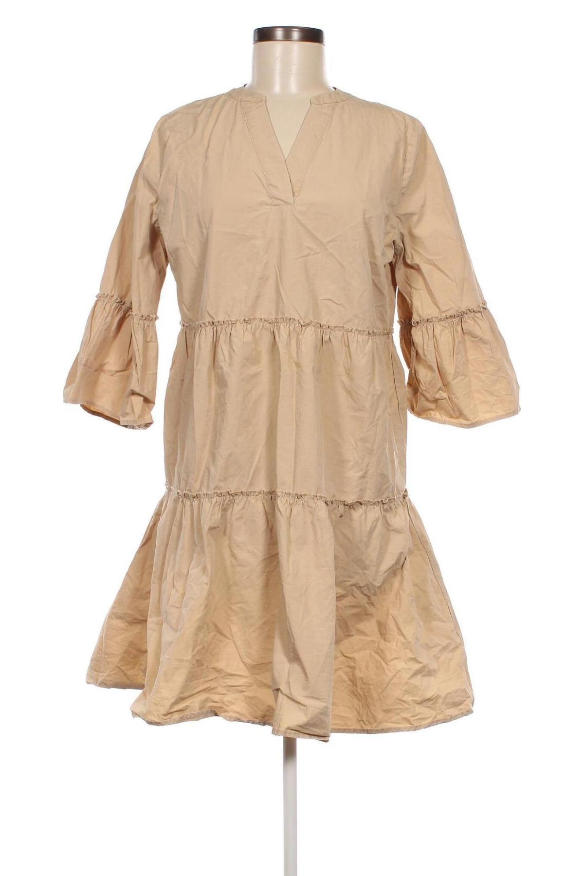 Kleid Josephine & Co, Größe S, Farbe Beige, Preis 23,44 €