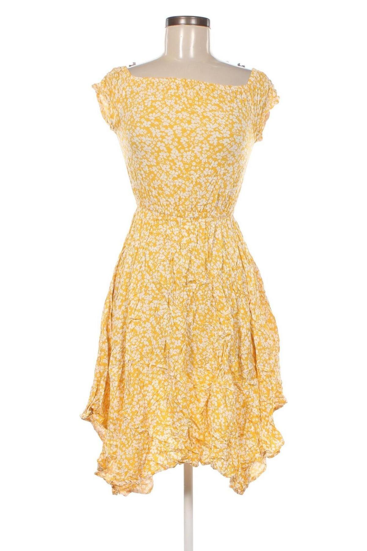 Φόρεμα Laura Torelli, Μέγεθος XS, Χρώμα Κίτρινο, Τιμή 9,33 €