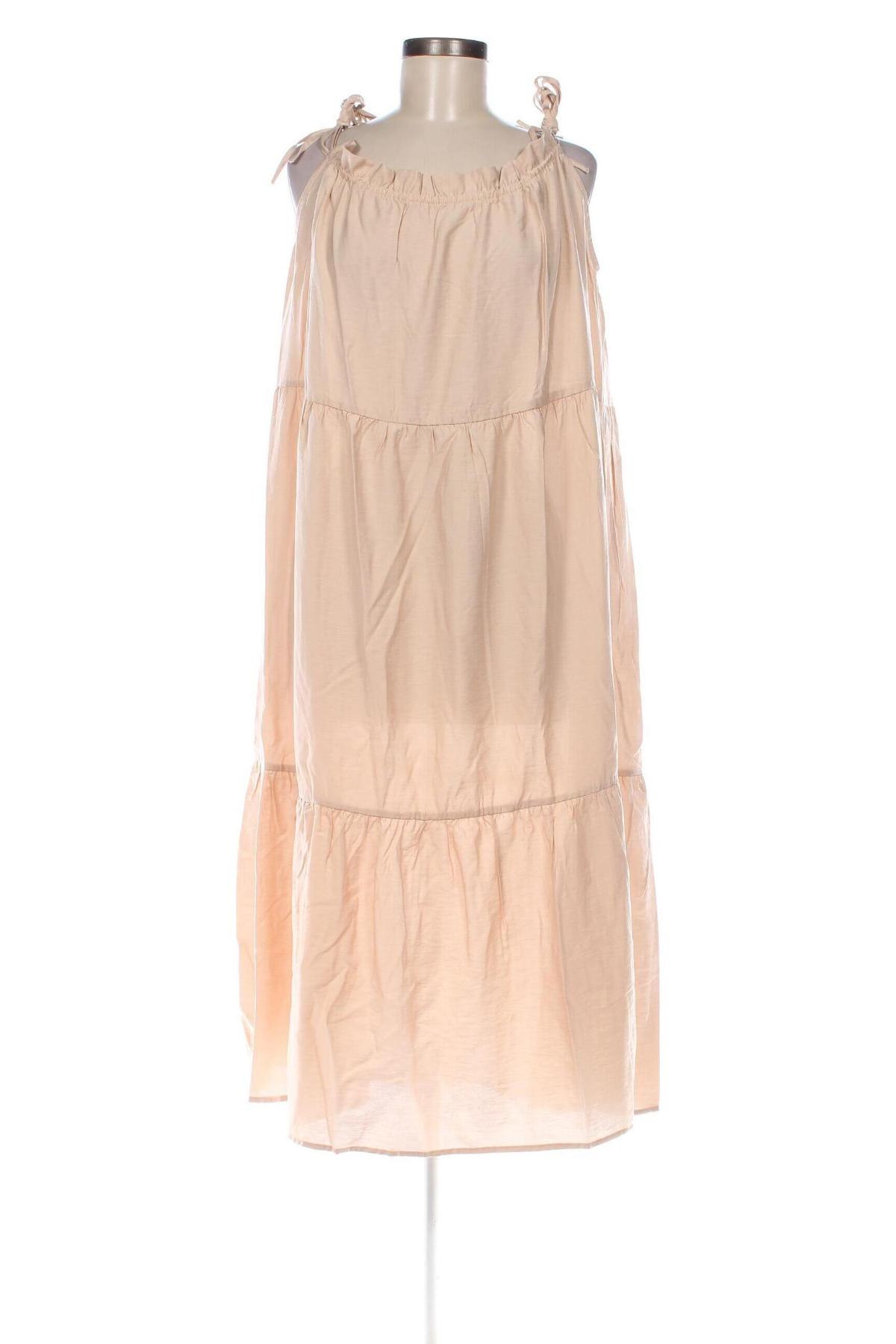 Kleid LeGer By Lena Gercke X About you, Größe L, Farbe Beige, Preis € 24,49