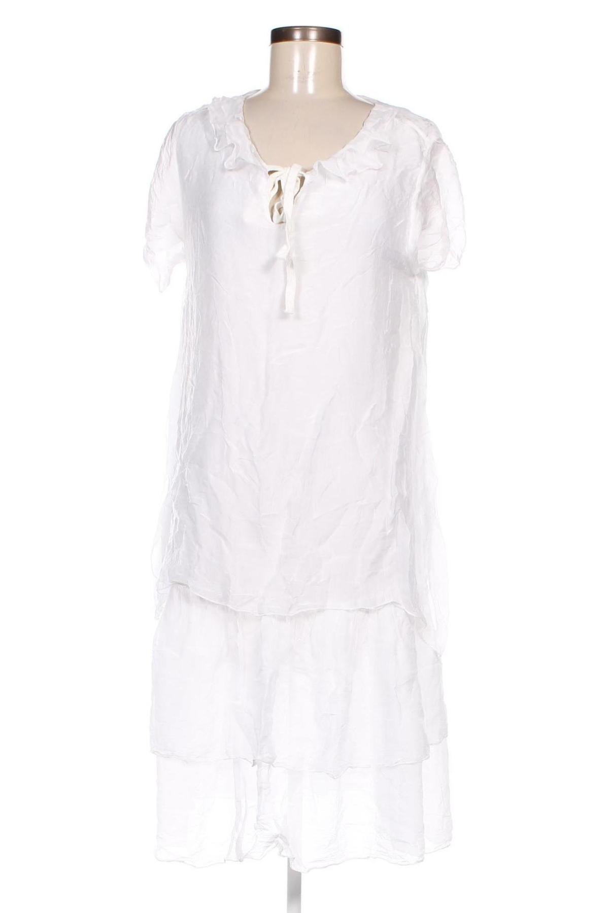 Kleid Made In Italy, Größe M, Farbe Weiß, Preis € 9,00