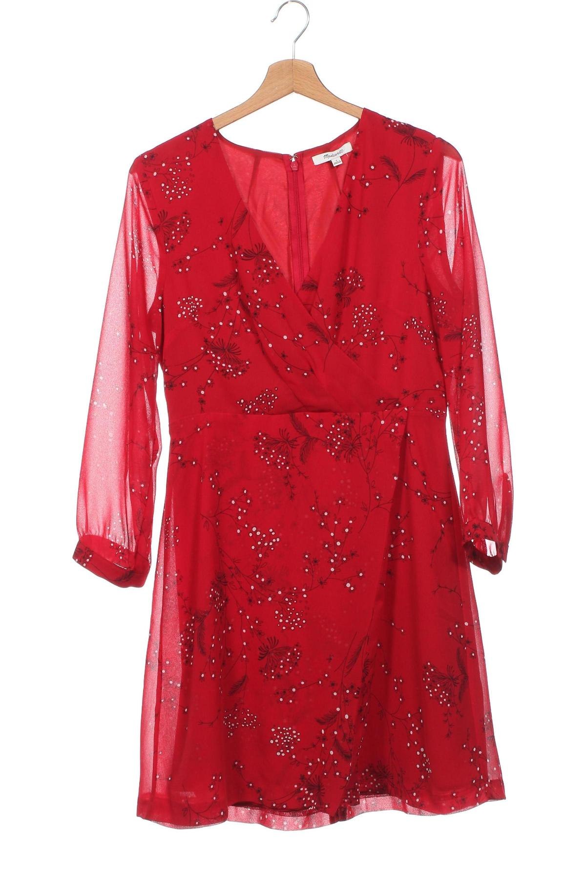 Kleid Madewell, Größe XS, Farbe Rot, Preis € 29,82