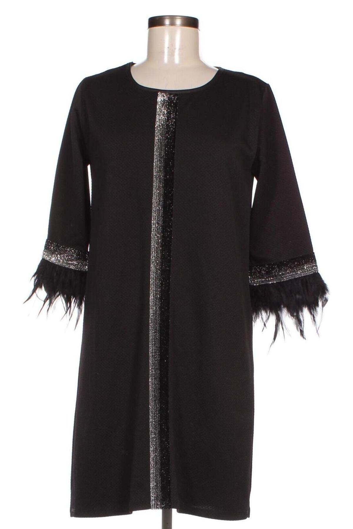 Šaty  Manuela, Veľkosť M, Farba Čierna, Cena  7,86 €