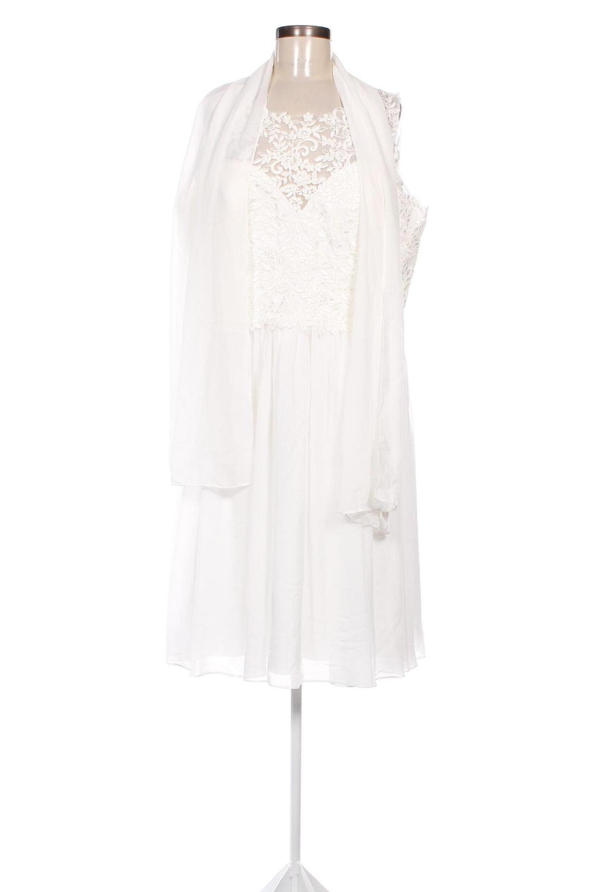 Φόρεμα Mascara, Μέγεθος XXL, Χρώμα Λευκό, Τιμή 95,51 €