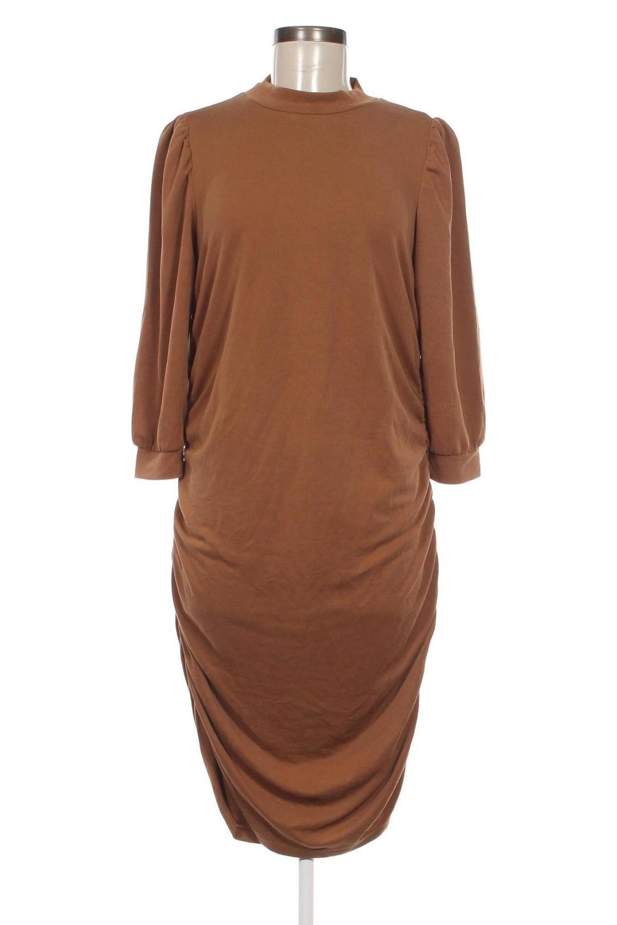 Φόρεμα Minus, Μέγεθος L, Χρώμα Καφέ, Τιμή 22,82 €
